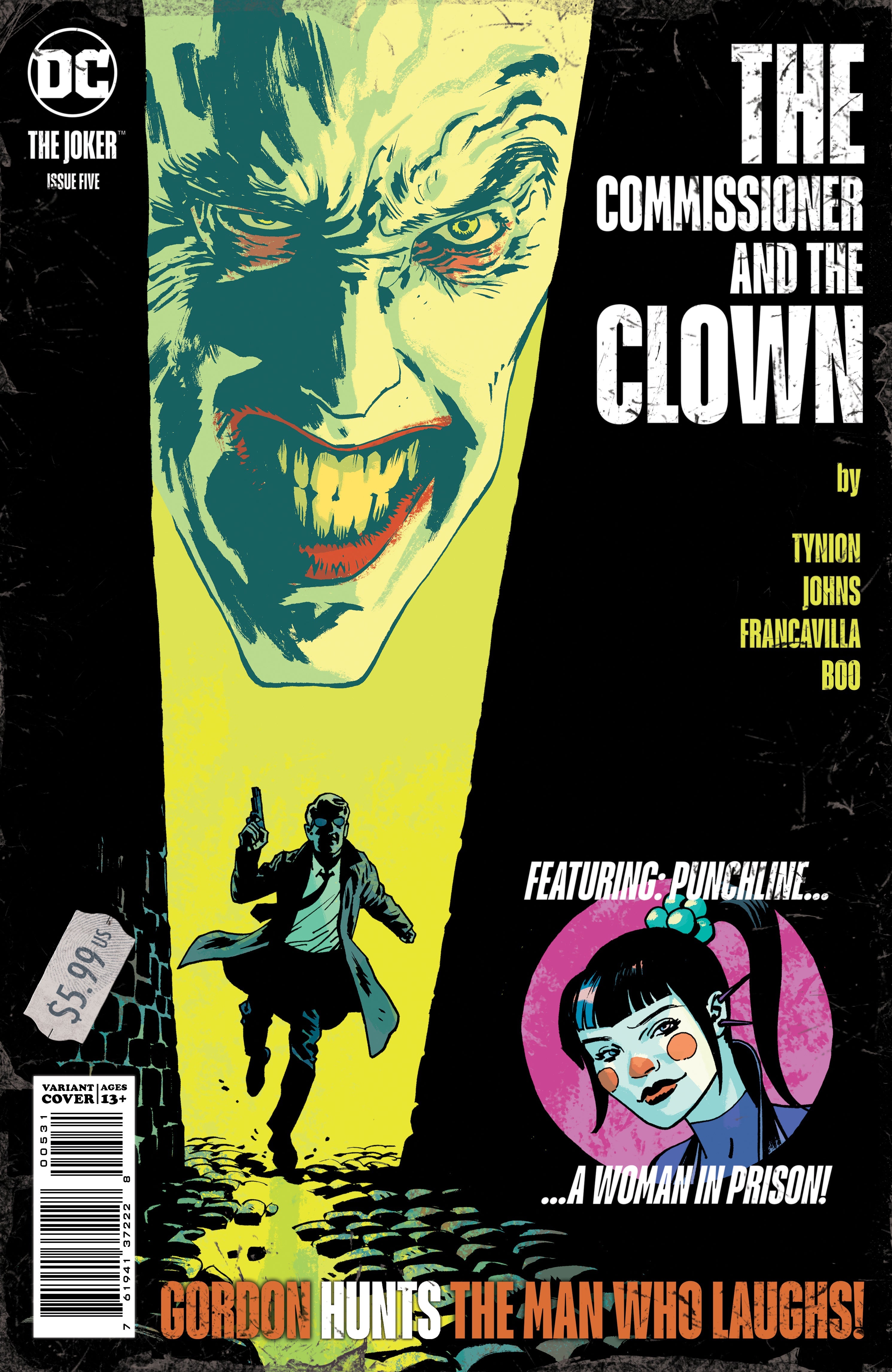 Joker #5 C Sean Phillips Variant (07/13/2021) Dc