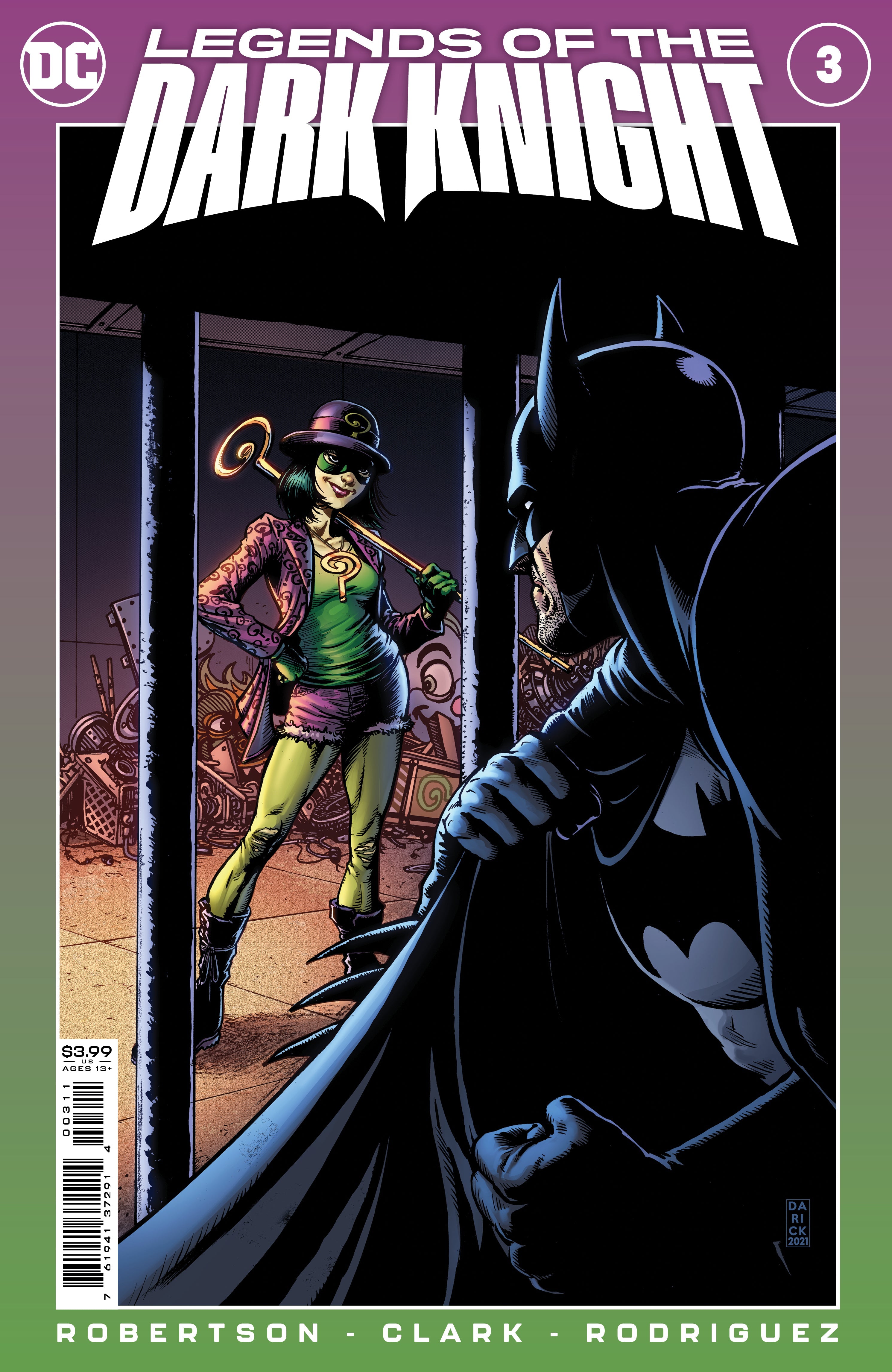 Legends Of The Dark Knight #3 A Darick Robertson Diego Rodriguez Batman (07/20/2021) Dc