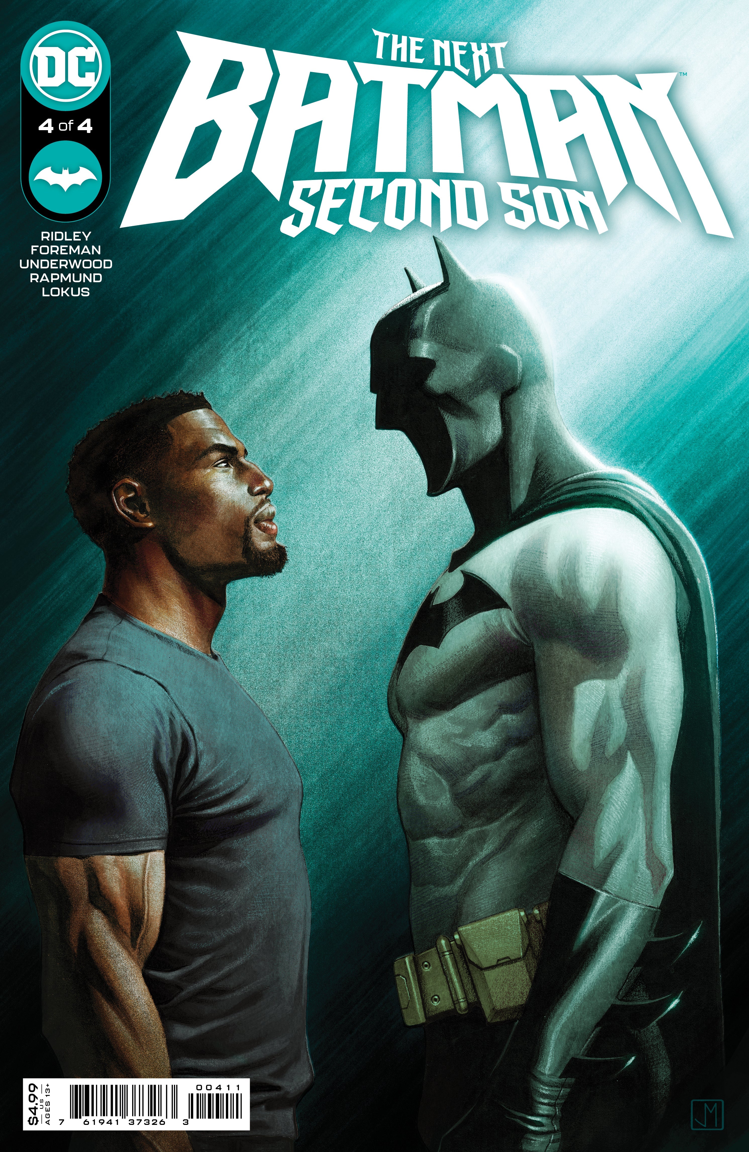 Next Batman Second Son #4 (Of 4) A Jorge Molina John Ridley (07/06/2021) Dc