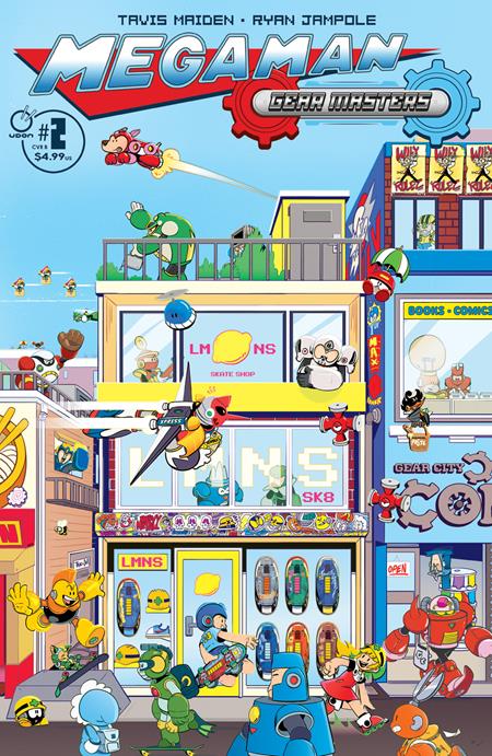 Mega Man Gear Masters #2 (Of 5) B Tavis Maiden Variant (10/28/2026) Udon