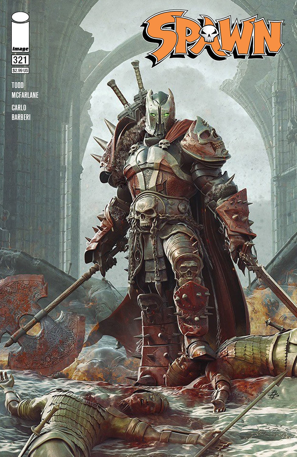 Spawn #321 A Bjorn Barends Todd McFarlane (09/01/2021) Image