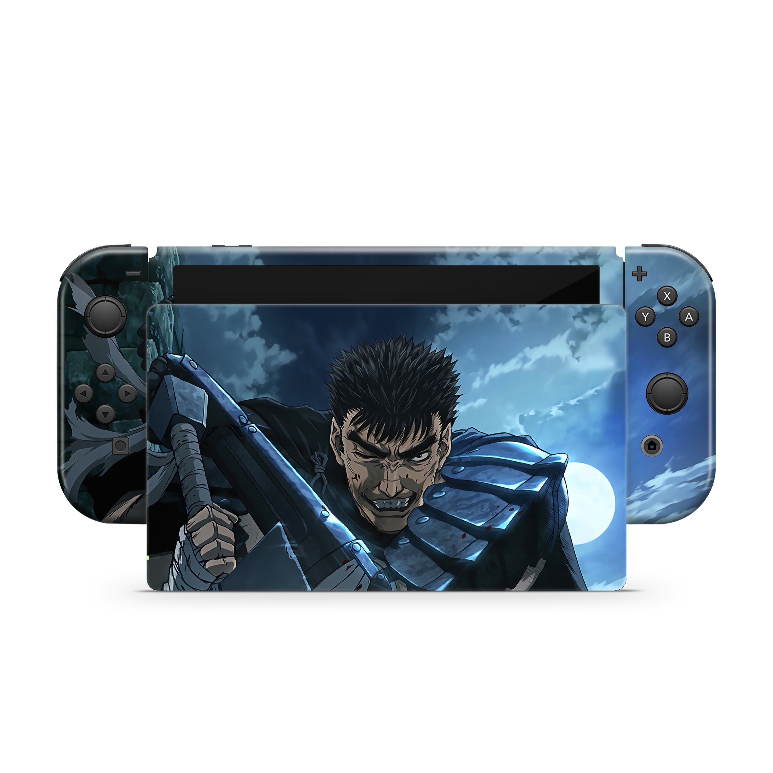 Berserker Knight Nintendo Switch OLED Skin