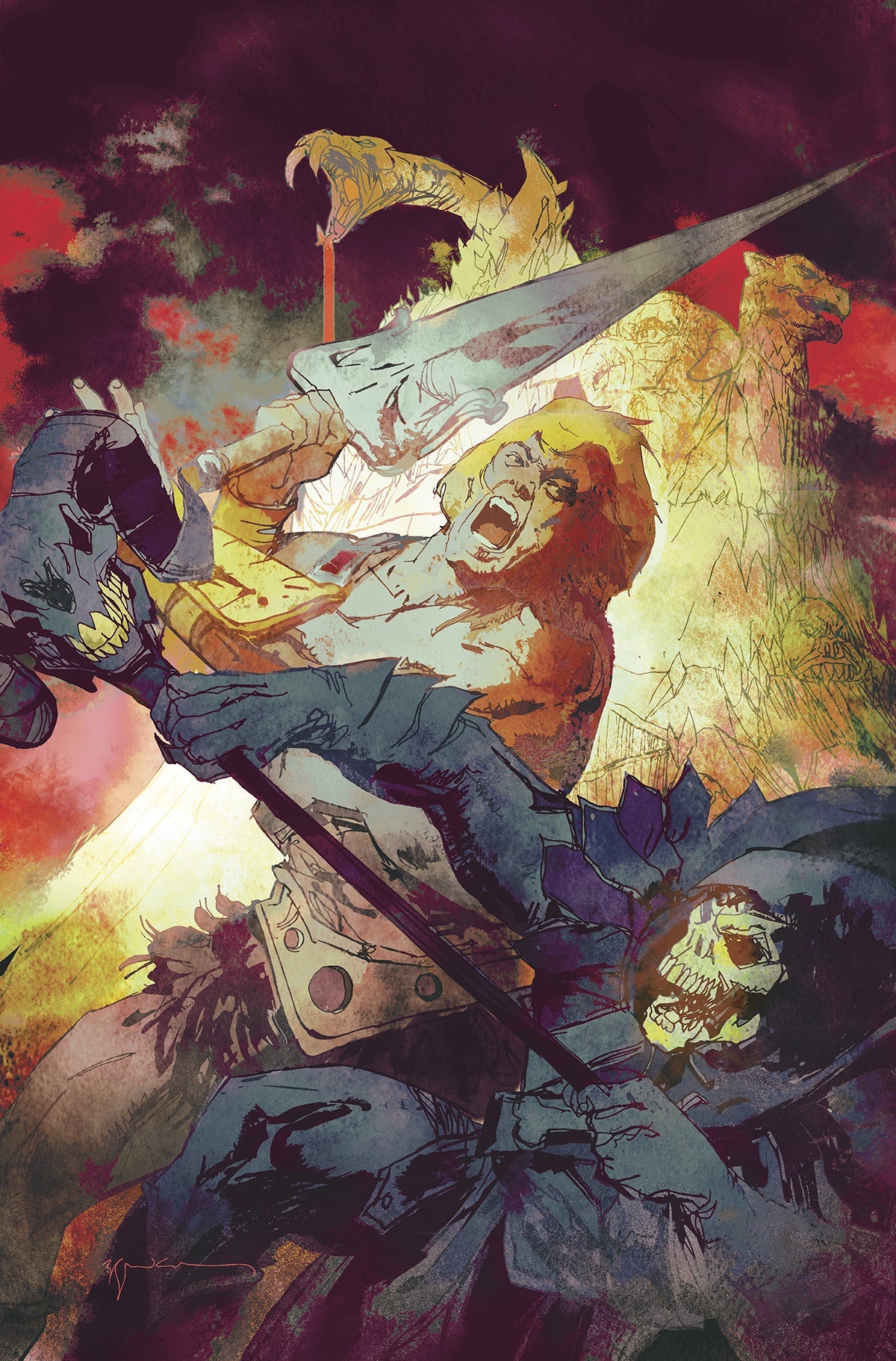 Masters Of The Universe Revelation #2 (Of 4) B Bill Sienkiewicz Variant (08/11/2021) Dark Horse