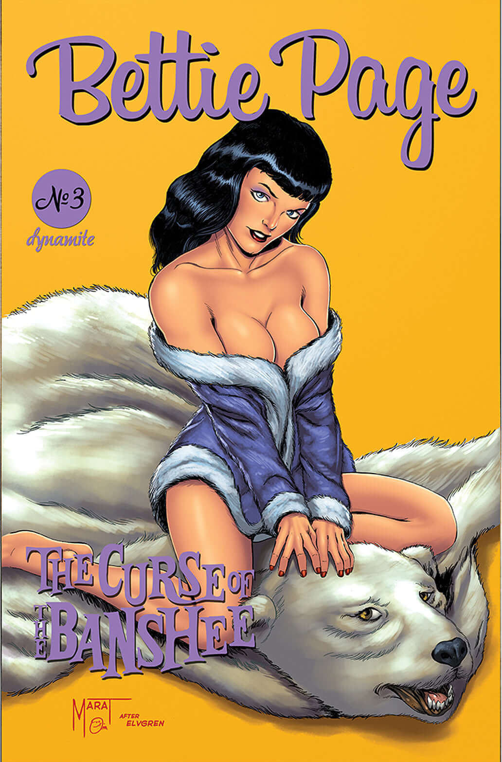Bettie Page & Curse Of The Banshee #3 A Marat Mychaels (08/11/2021) Dynamite