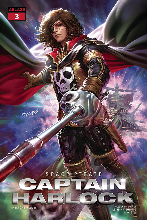 Space Pirate Capt Harlock #3 A Derrick Chew (08/11/2021) Ablaze