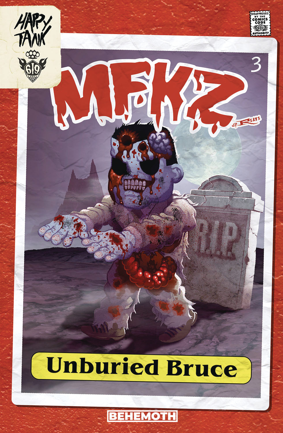Mfkz #3 C Run Garbage Pail Kids Homage (Mr) (08/25/2021) Behemoth