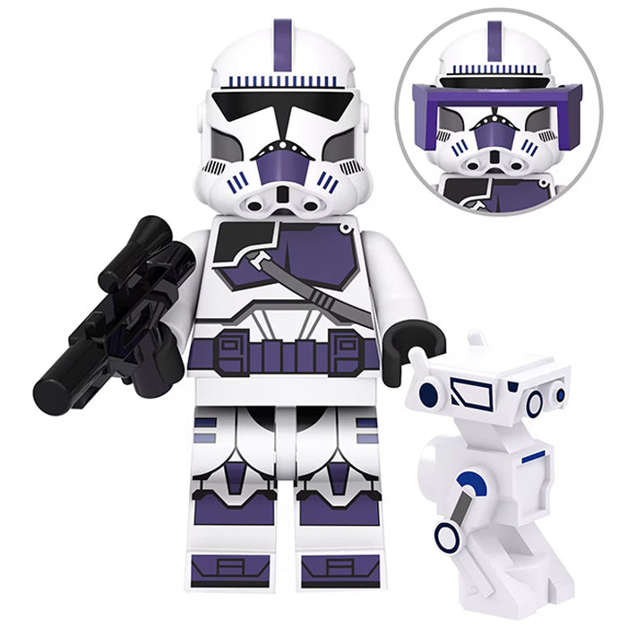 187th Legion Clone Trooper Star Wars Lego Minifigures Custom Toys 3