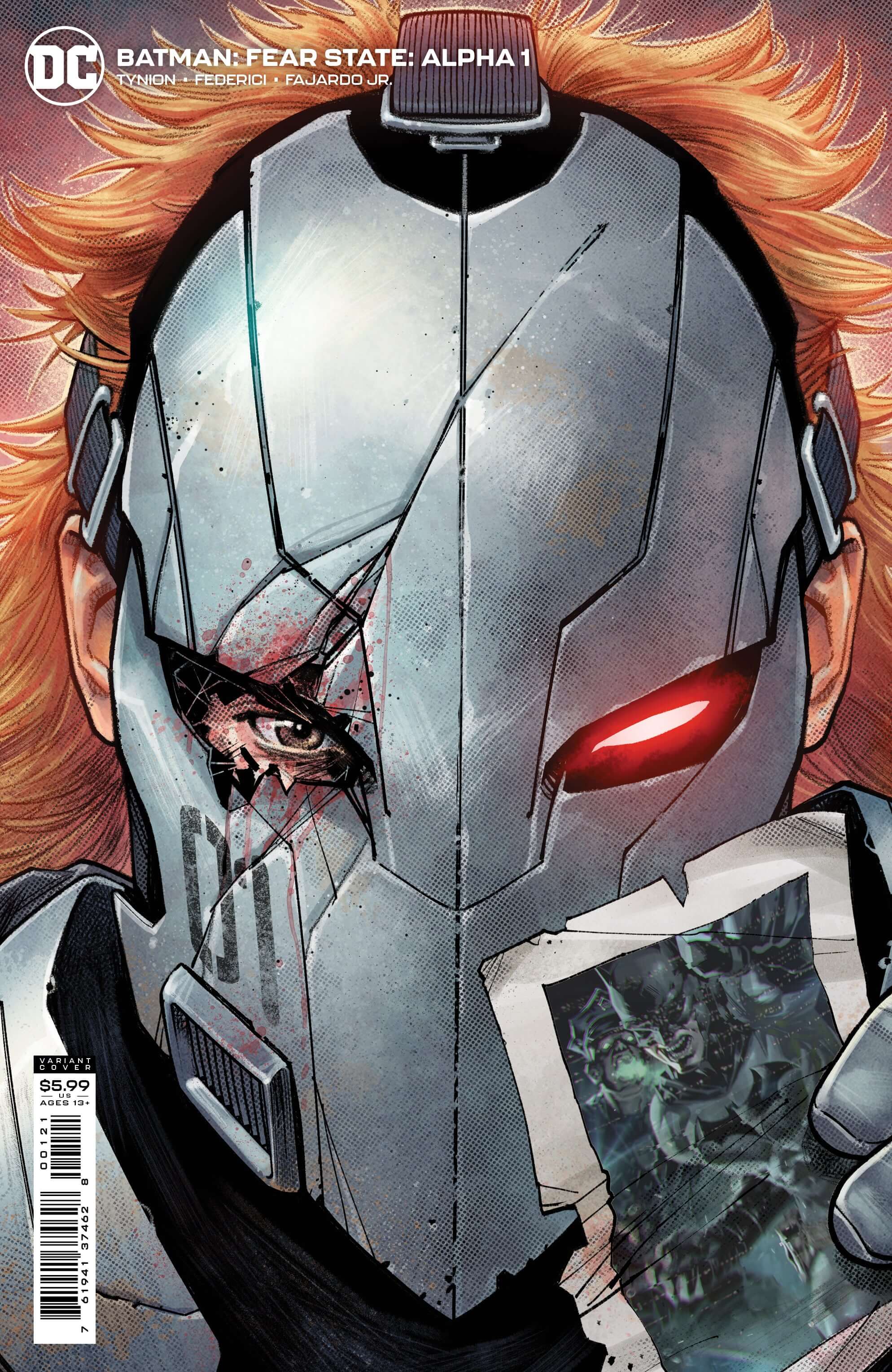 Batman Fear State Alpha #1 (One Shot) B Dylan Teague Card Stock Variant (08/31/2021) Dc