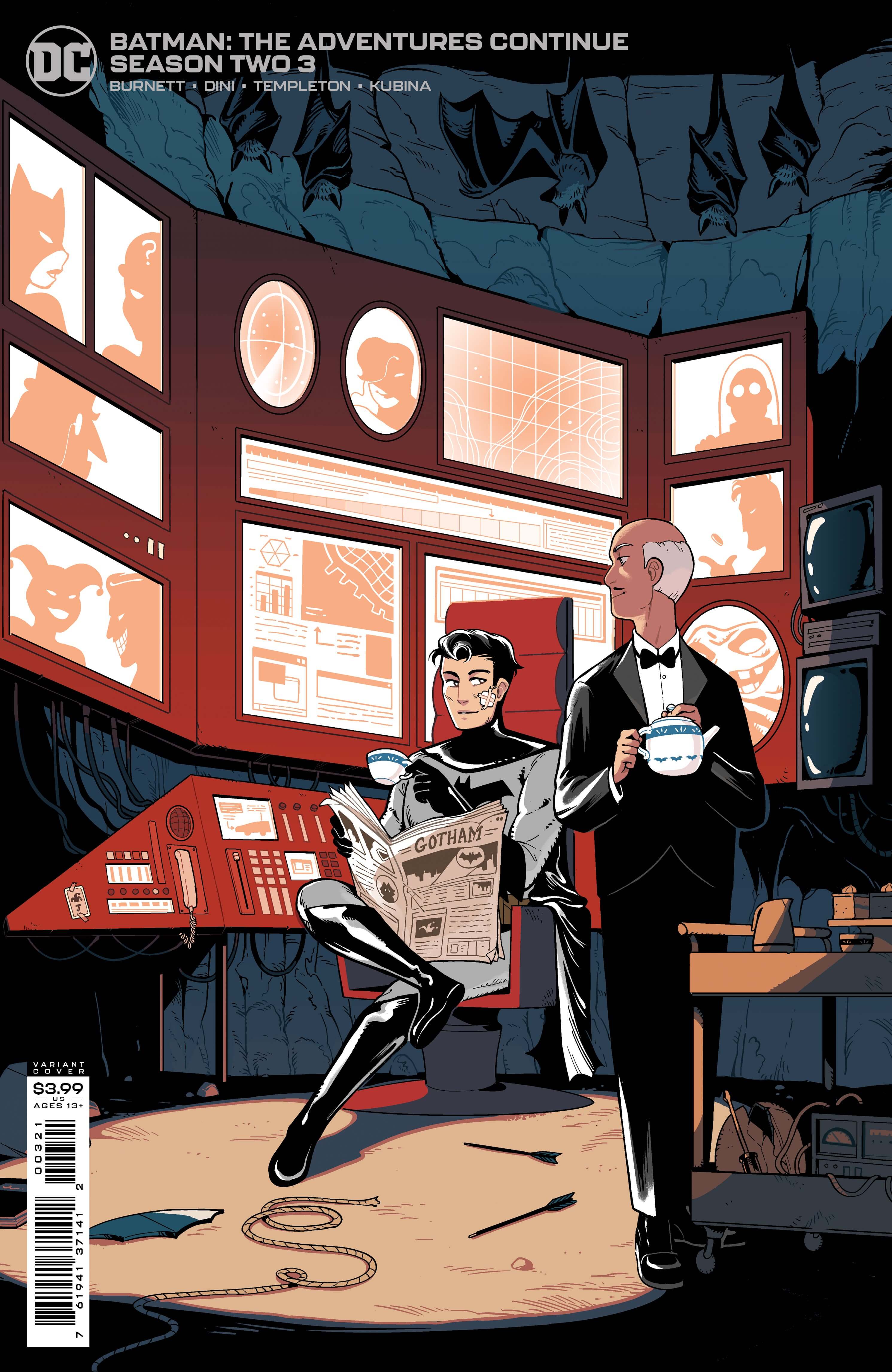 Batman The Adventures Continue Season Ii #3 (Of 7) B Chan Chau Card Stock Variant (08/03/2021) Dc