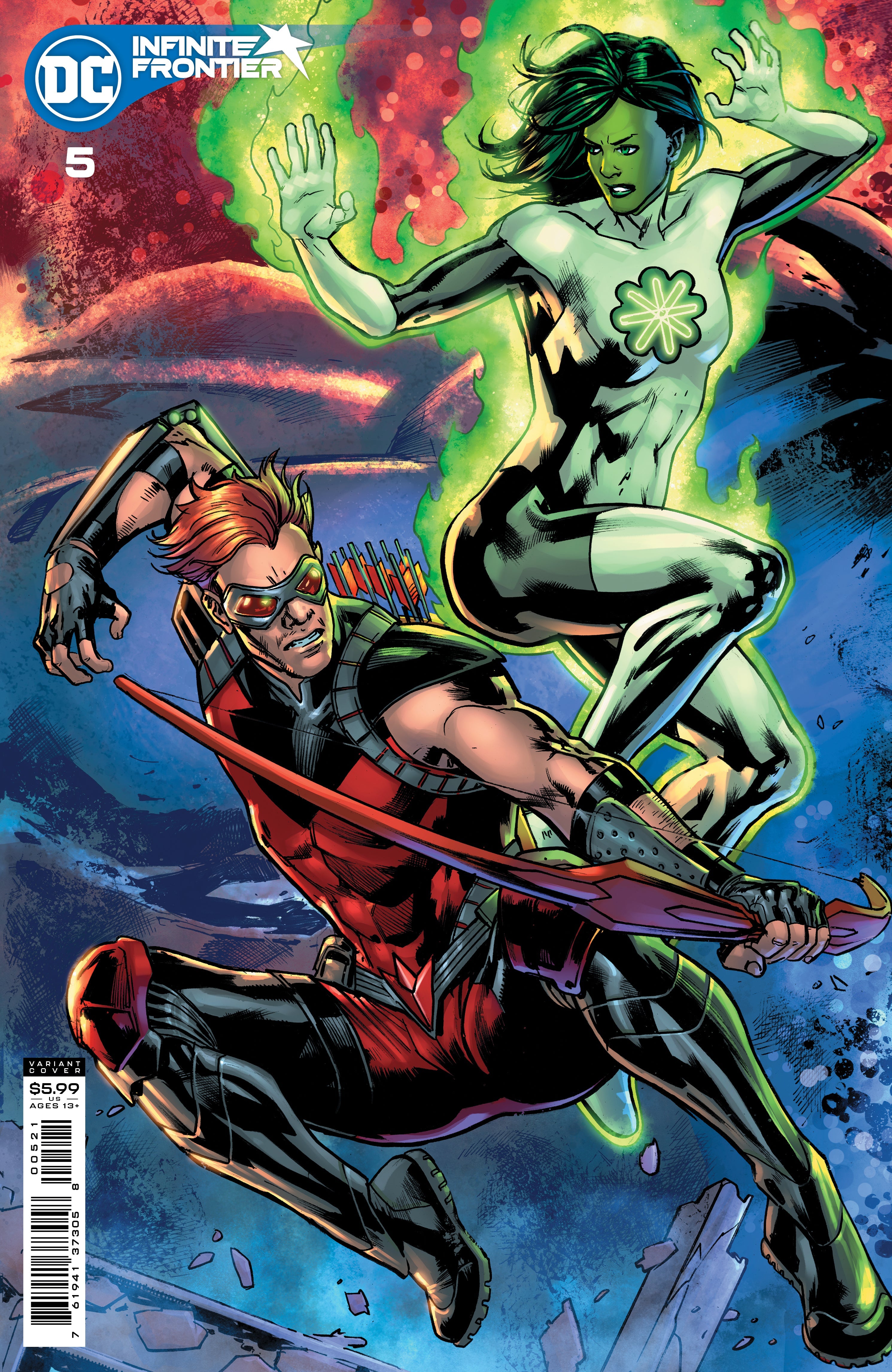 Infinite Frontier #5 (Of 6) B Bryan Hitch Card Stock Variant (08/24/2021) Dc