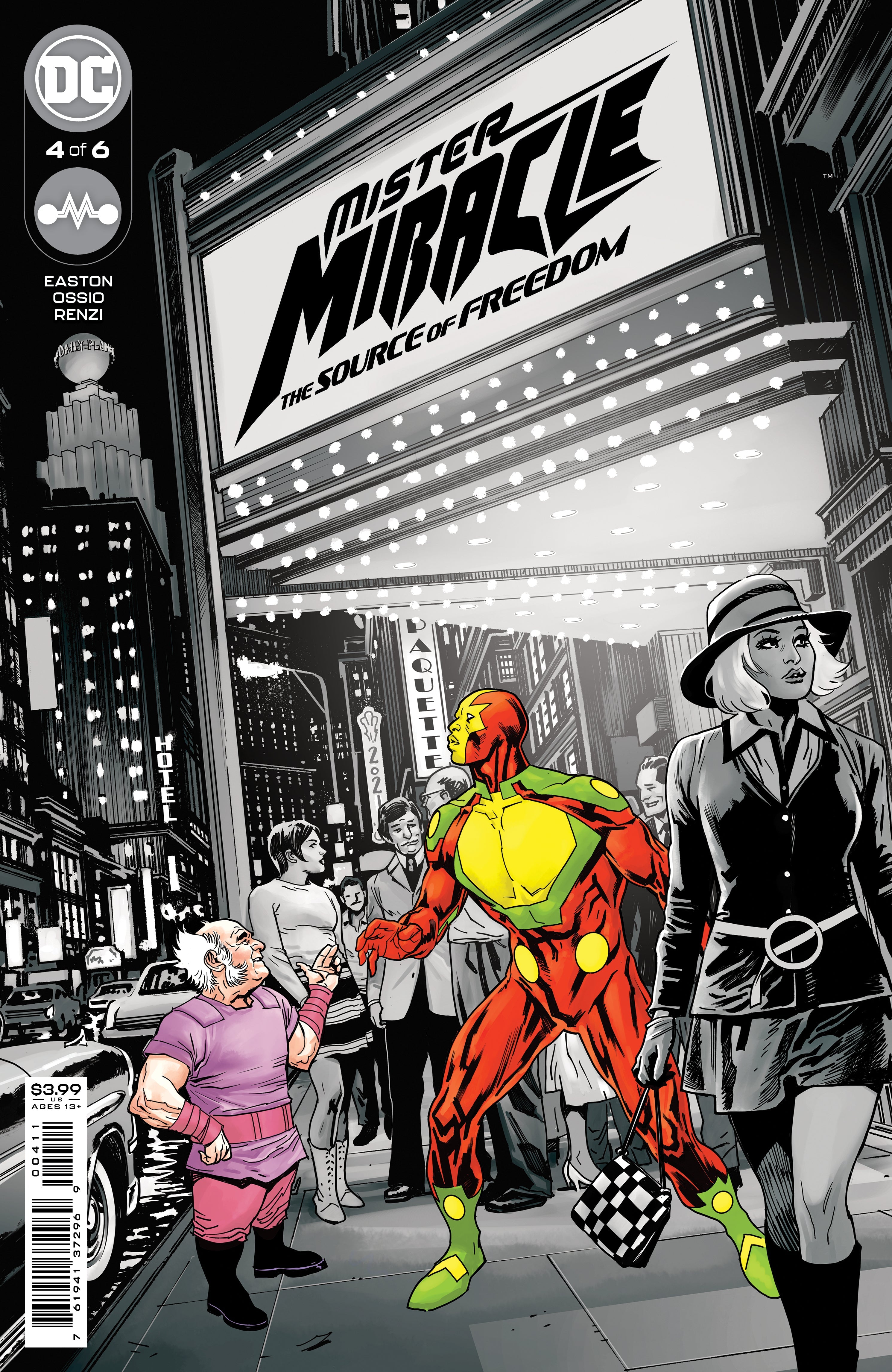 Mister Miracle The Source Of Freedom #4 (Of 6) A Yanick Paquette Brandon Easton (08/24/2021) Dc