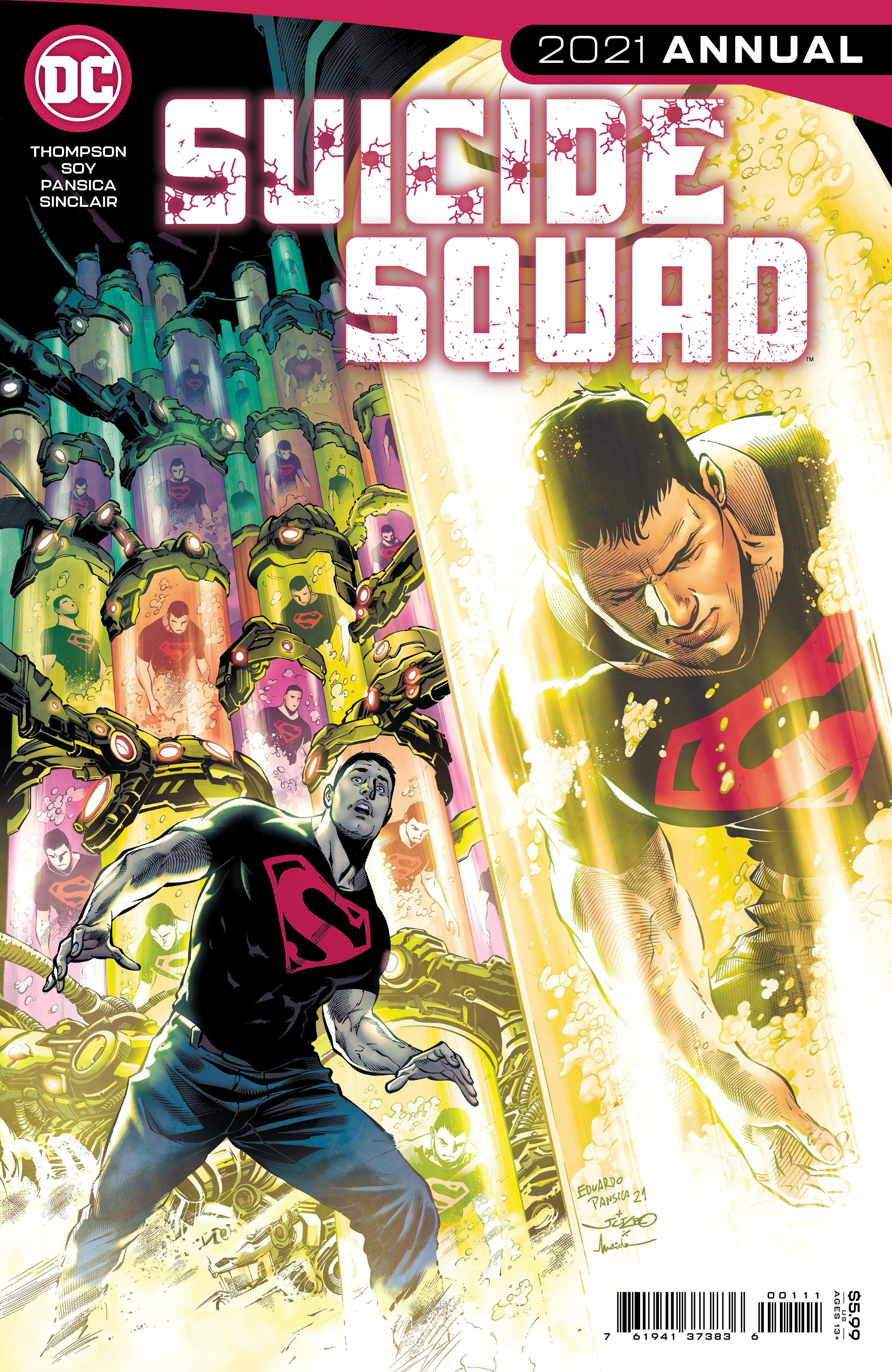 Suicide Squad 2021 Annual #1 A Eduardo Pansica Robbie Thompson (08/31/2021) Dc