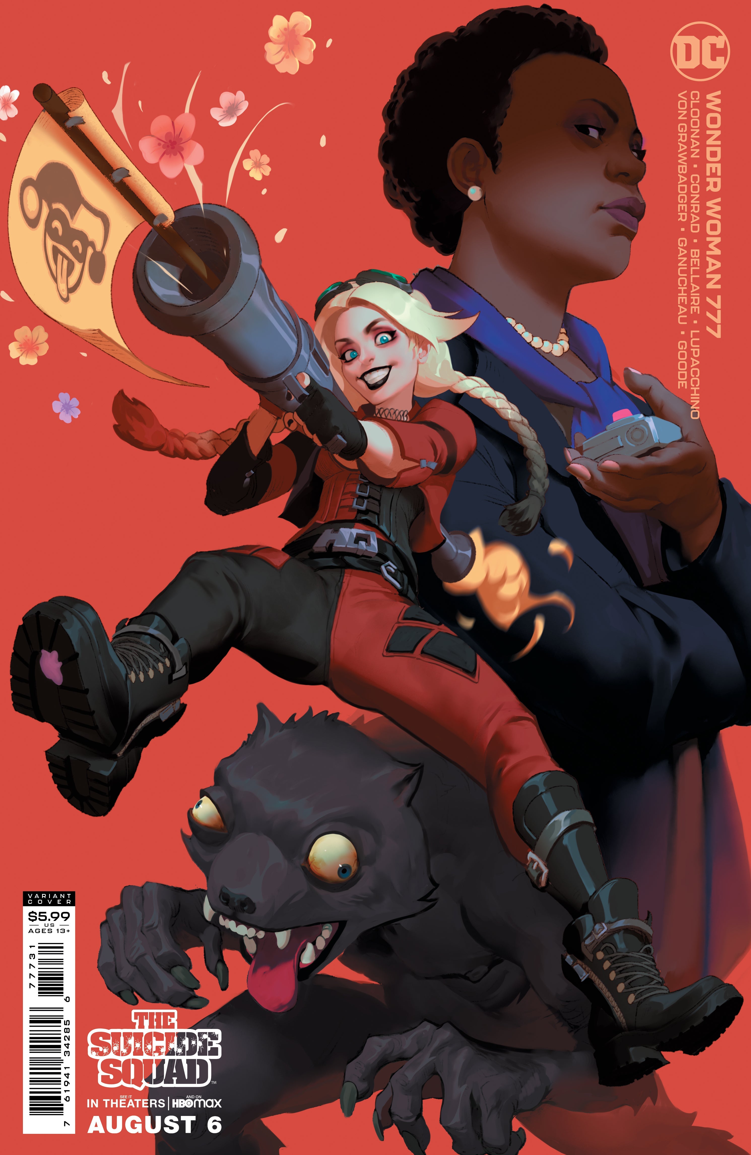 Wonder Woman #777 C Will Murai The Suicide Squad Movie Card Stock Variant (08/10/2021) Dc