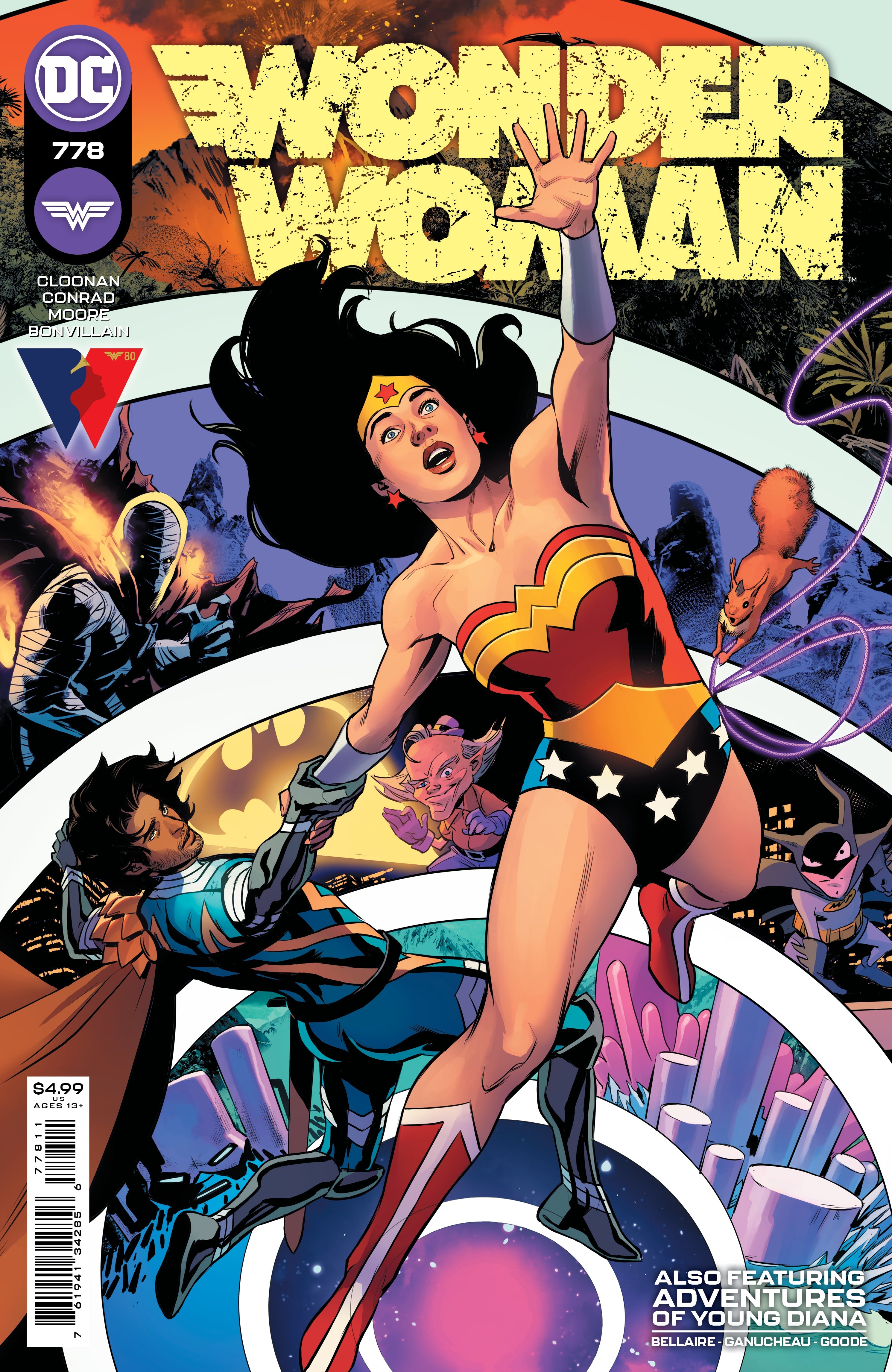 Wonder Woman #778 A Travis Moore Becky Cloonan (08/24/2021) Dc
