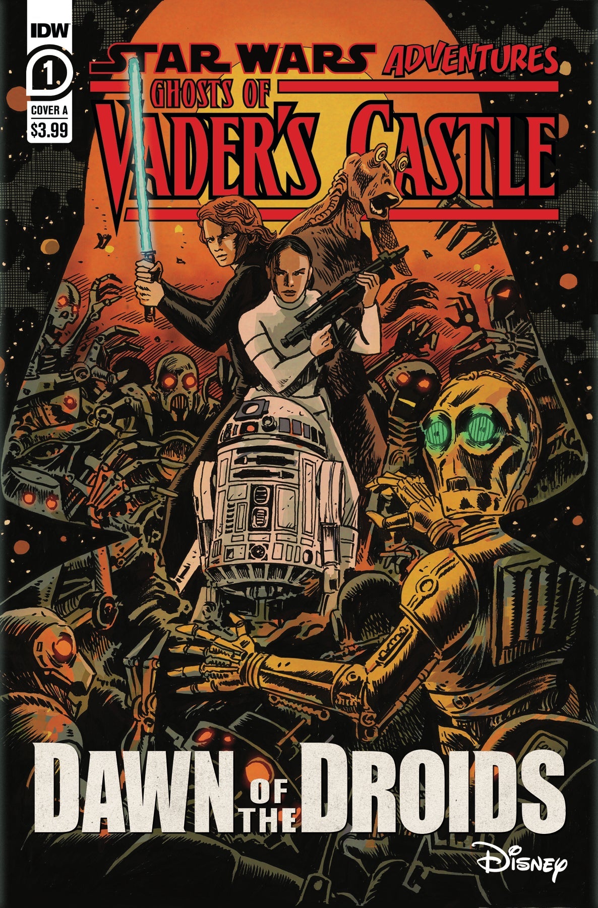 Star Wars Adv Ghost Vaders Castle #1 (Of 5) A Francesco Francavilla Cavan Scott (09/22/2021) Idw