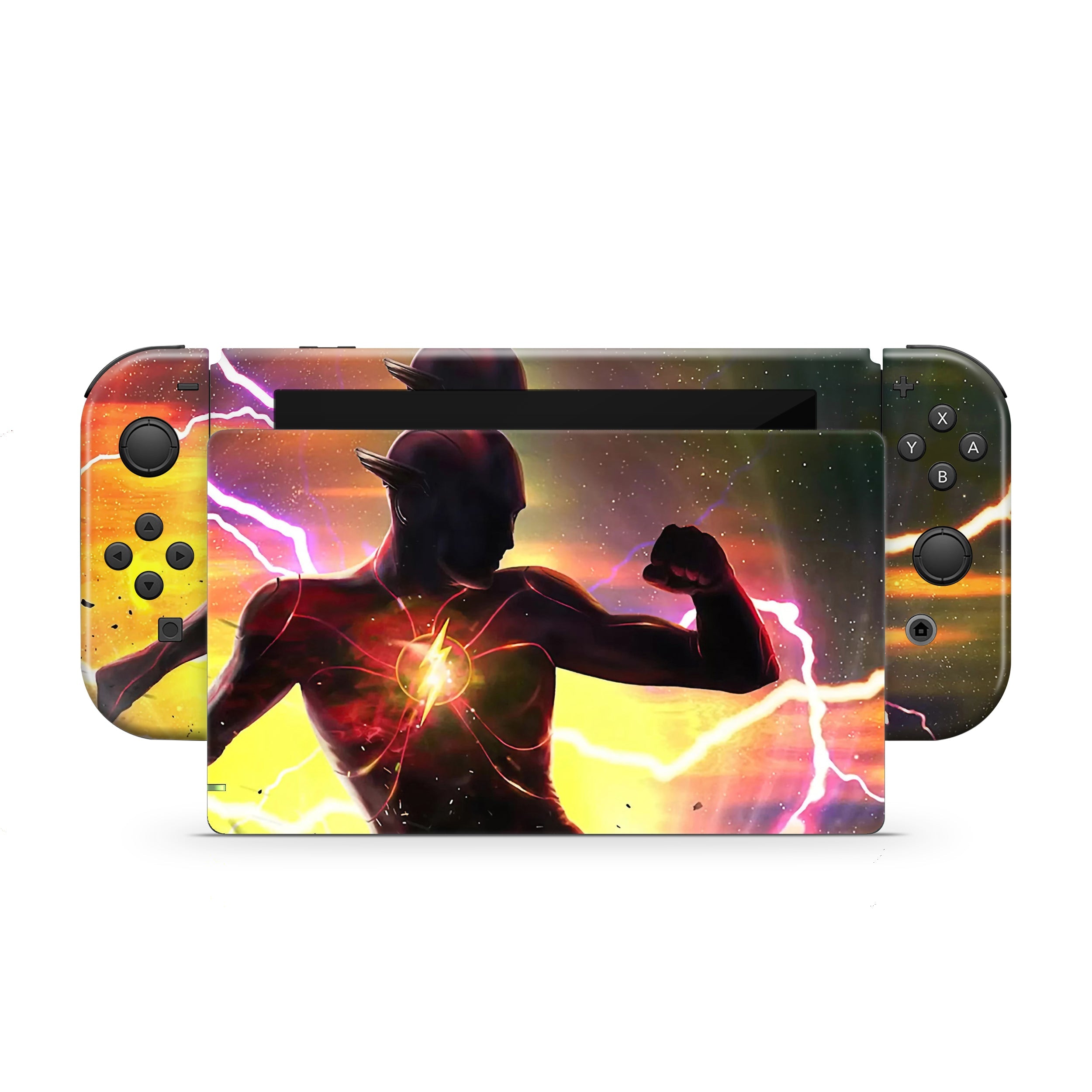 Red Velocity Nintendo Switch Skin