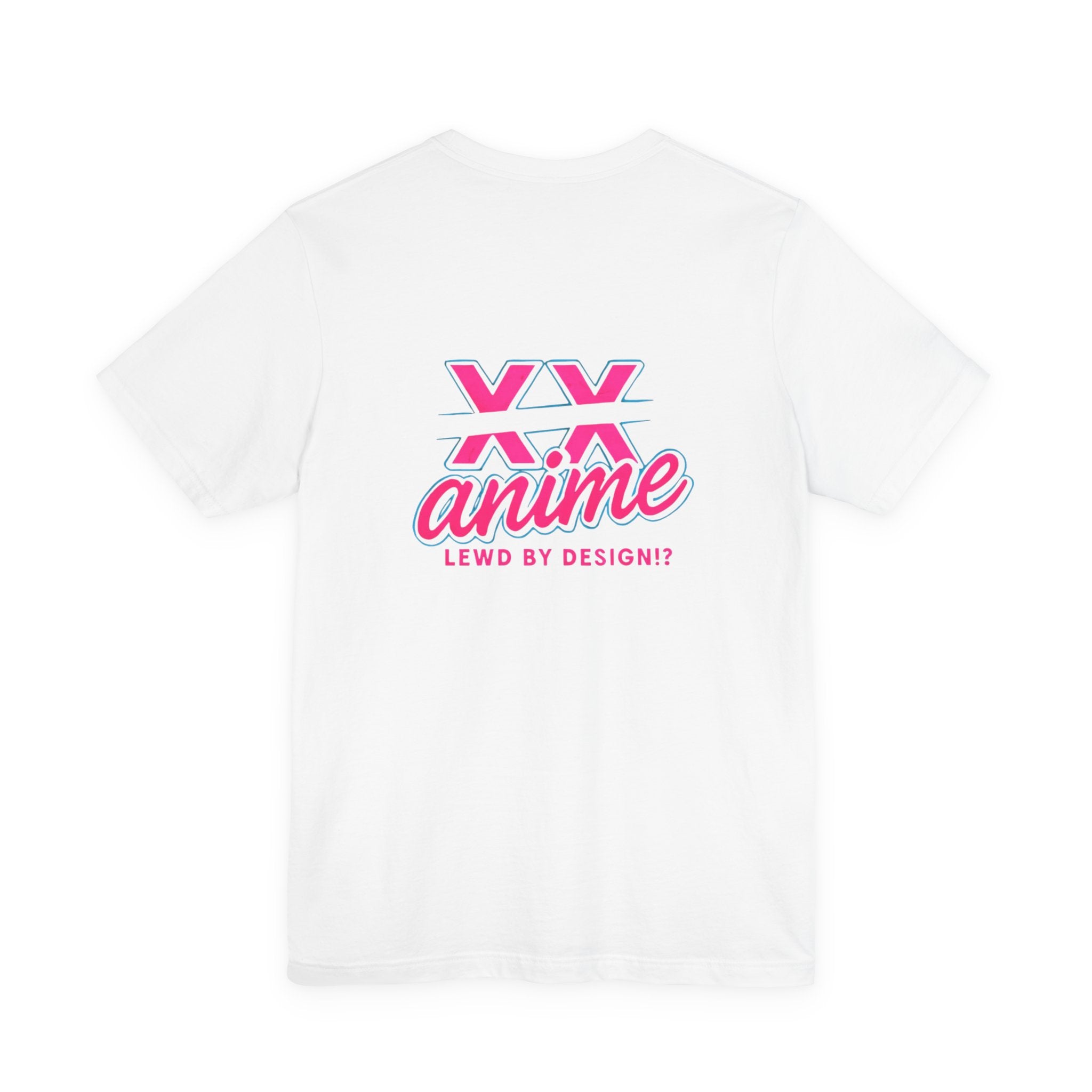 Lewd Anime-Themed Unisex Tee for Fans, Cute Graphic T-Shirt, Comfortable Everyday Wear, Perfect Gift for Anime Lovers, Stylish Casual Top