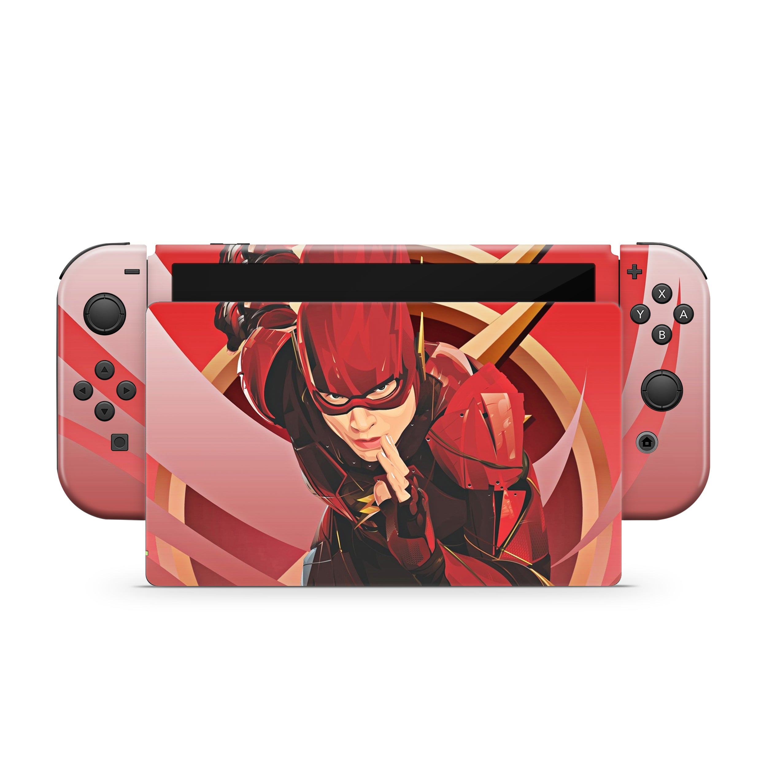 Red Velocity Nintendo Switch OLED Skin