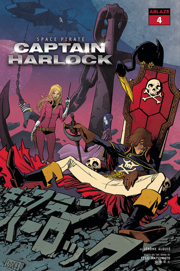 Space Pirate Capt Harlock #4 A Ramon Perez (09/22/2021) Ablaze