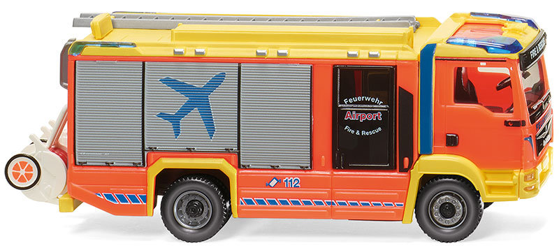 Wiking 061243 1/87 Scale Fire Service - Man Tgm Euro 6 Rosenbauer