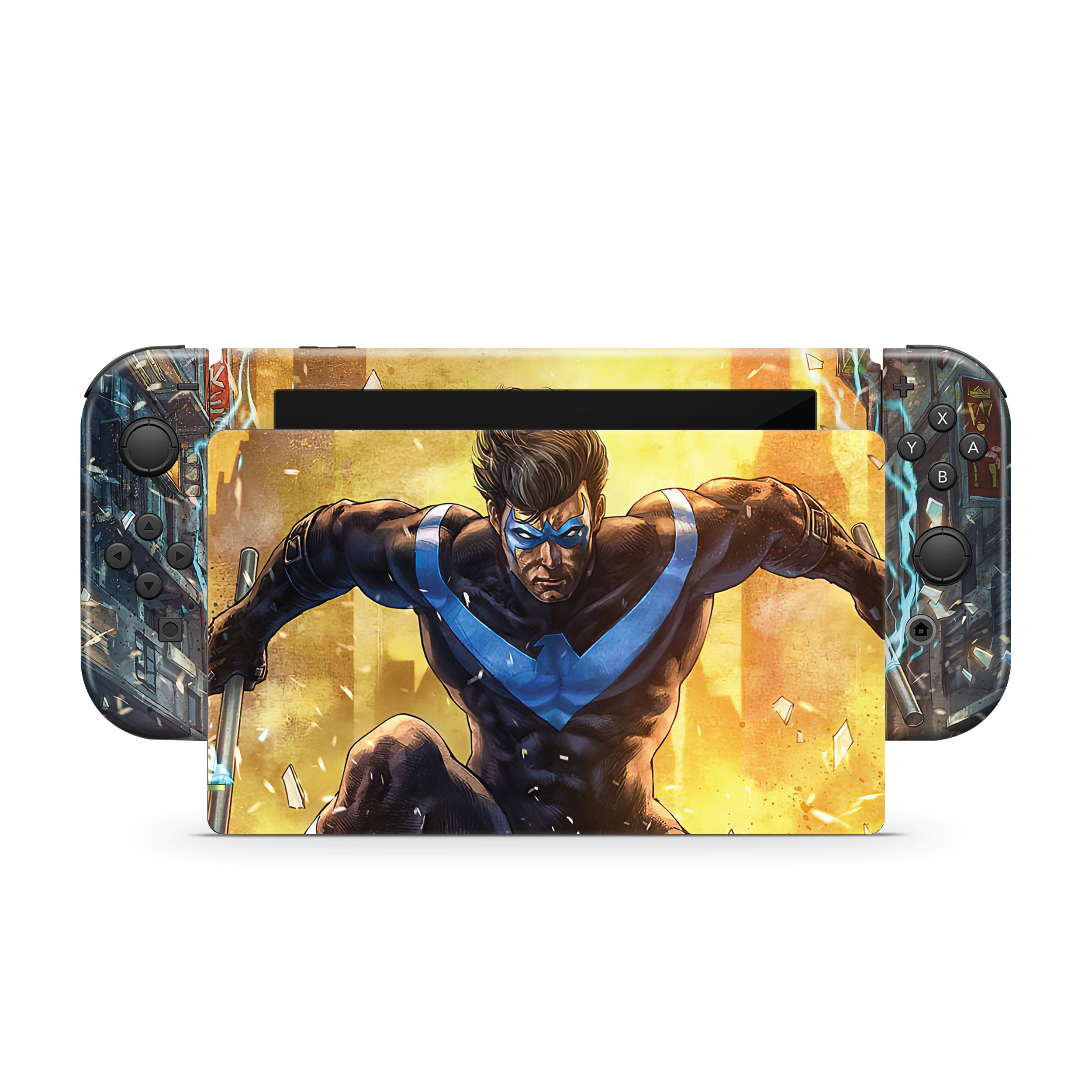 Shadow Vigilante Nintendo Switch Skin