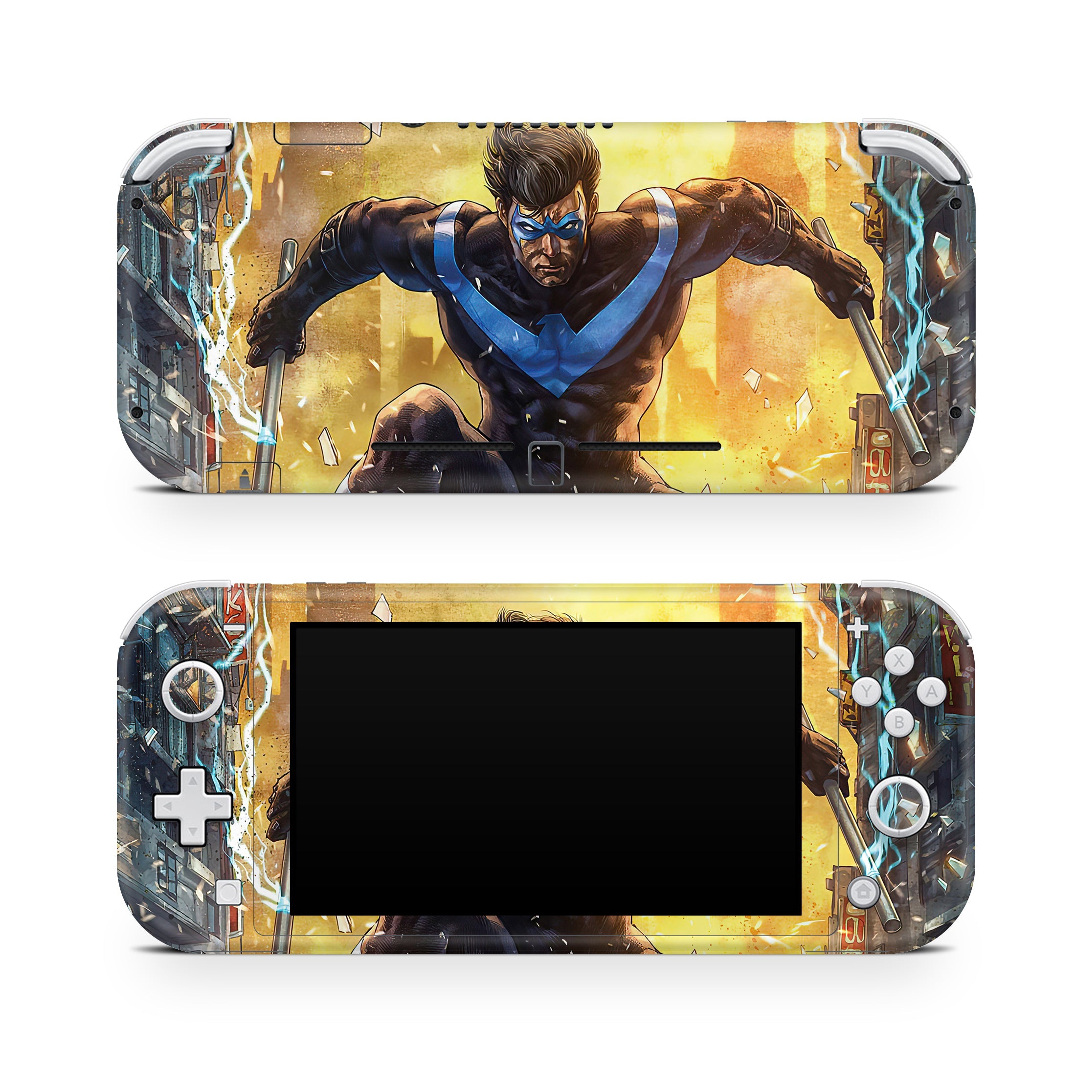 Shadow Vigilante Nintendo Switch Lite Skin