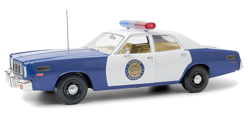 Greenlight 19096 1/18 Scale Osage County Sheriff - 1975 Plymouth Fury
