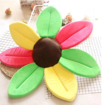 Sunflower Baby Bath Mat – Soft and Cozy Infant Sink Cushion