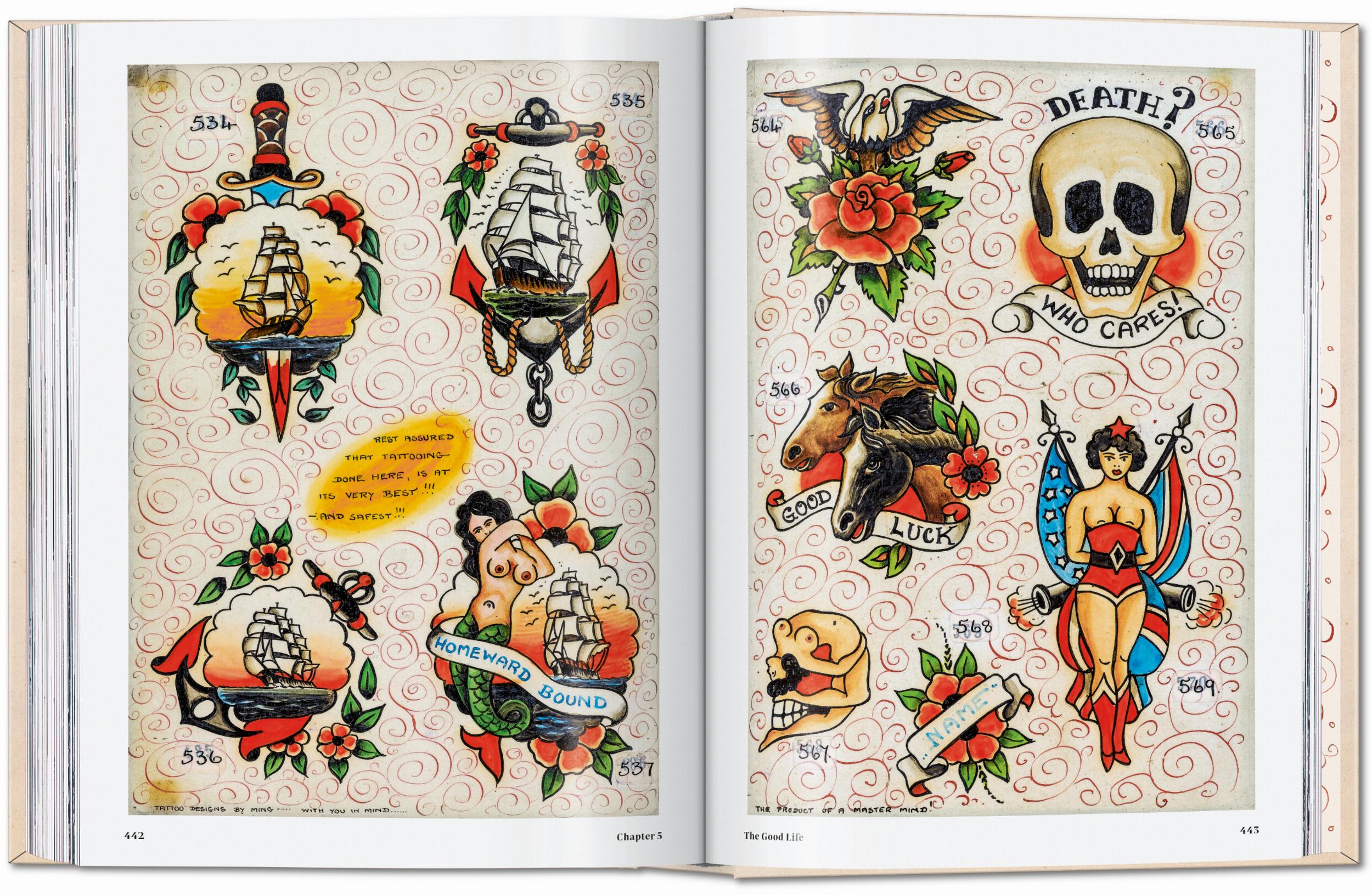 TATTOO. 1730s-1970s. Henk Schiffmacher’s Private Collection. 45th Ed. (German, French, English)
