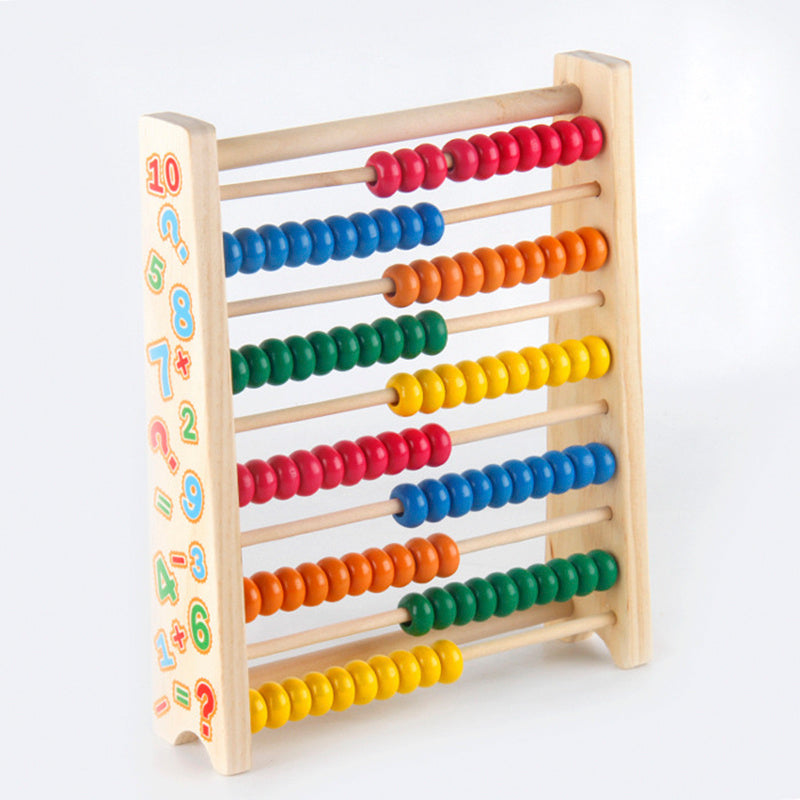 Wooden Abacus Toy - Math Learning Tool