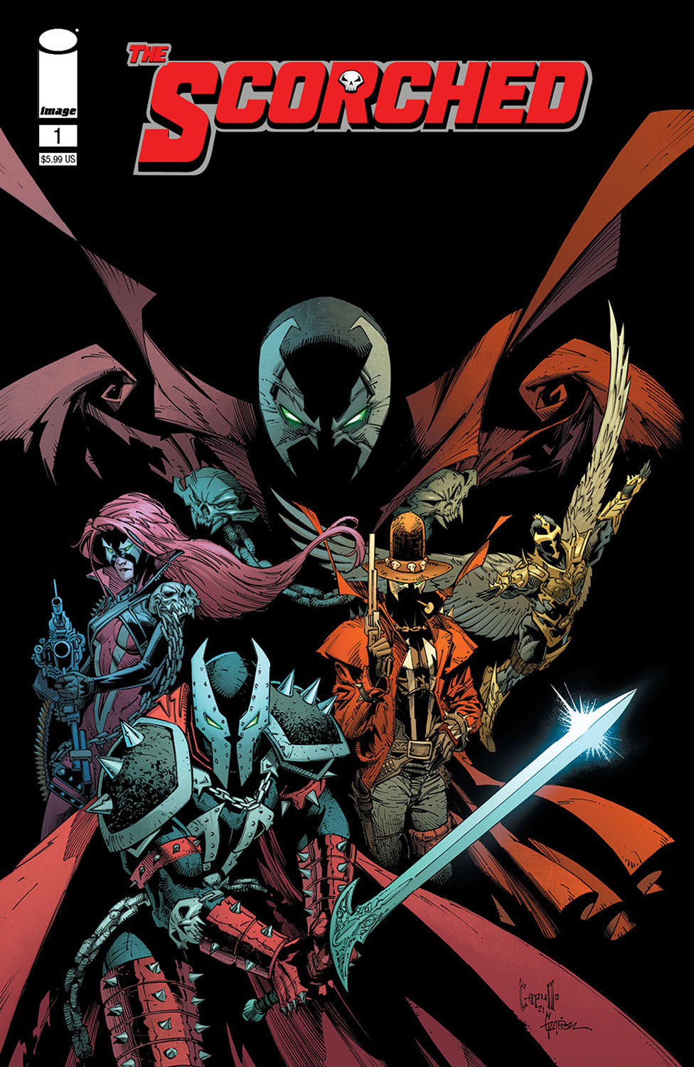 Spawn Scorched #1 B Greg Capullo Variant (01/12/2022) Image