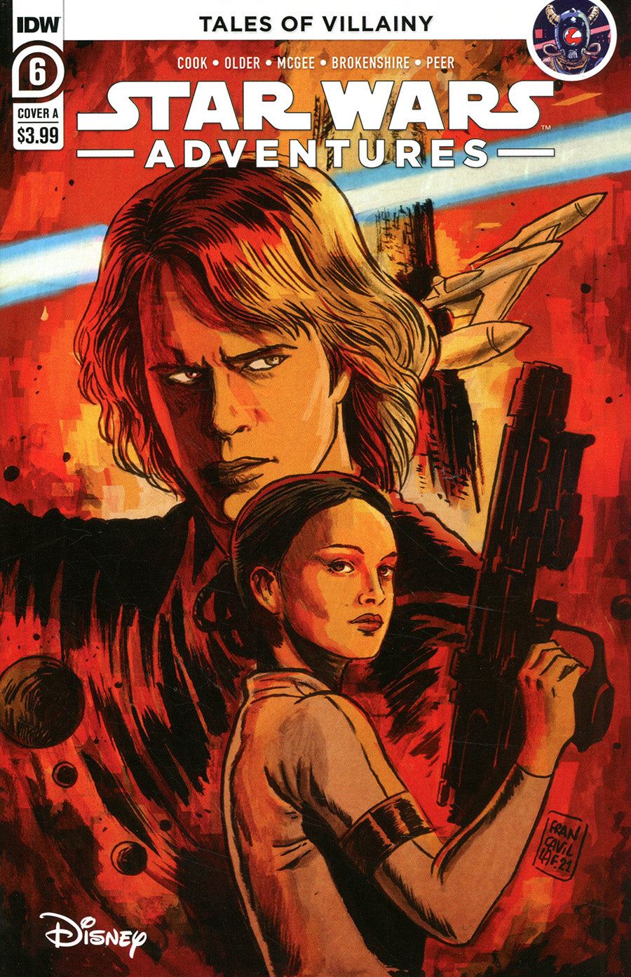 STAR WARS ADVENTURES (2020) #6 CVR A FRANCAVILLA (C: 1-0-0) (07/07/2021)