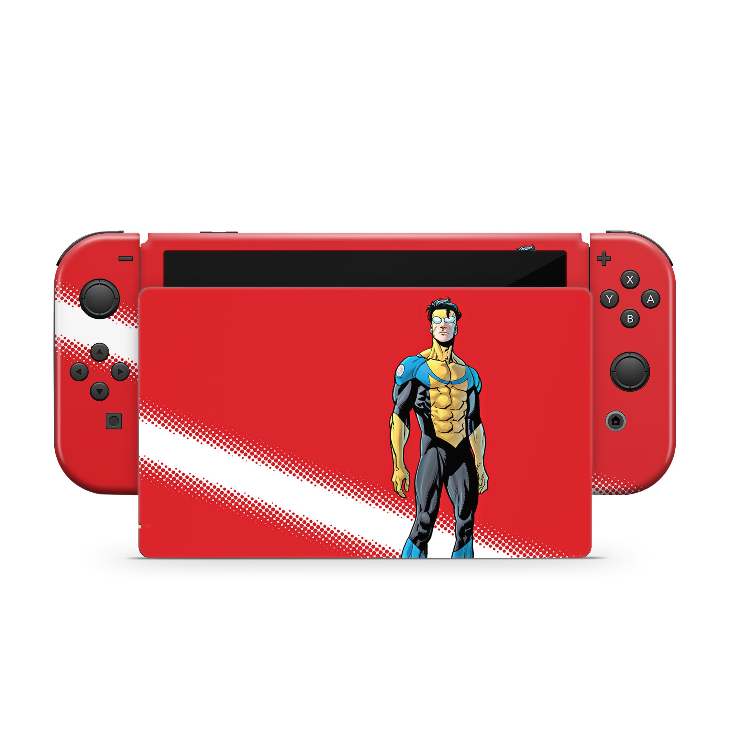Indomitable Hero Nintendo Switch OLED Skin