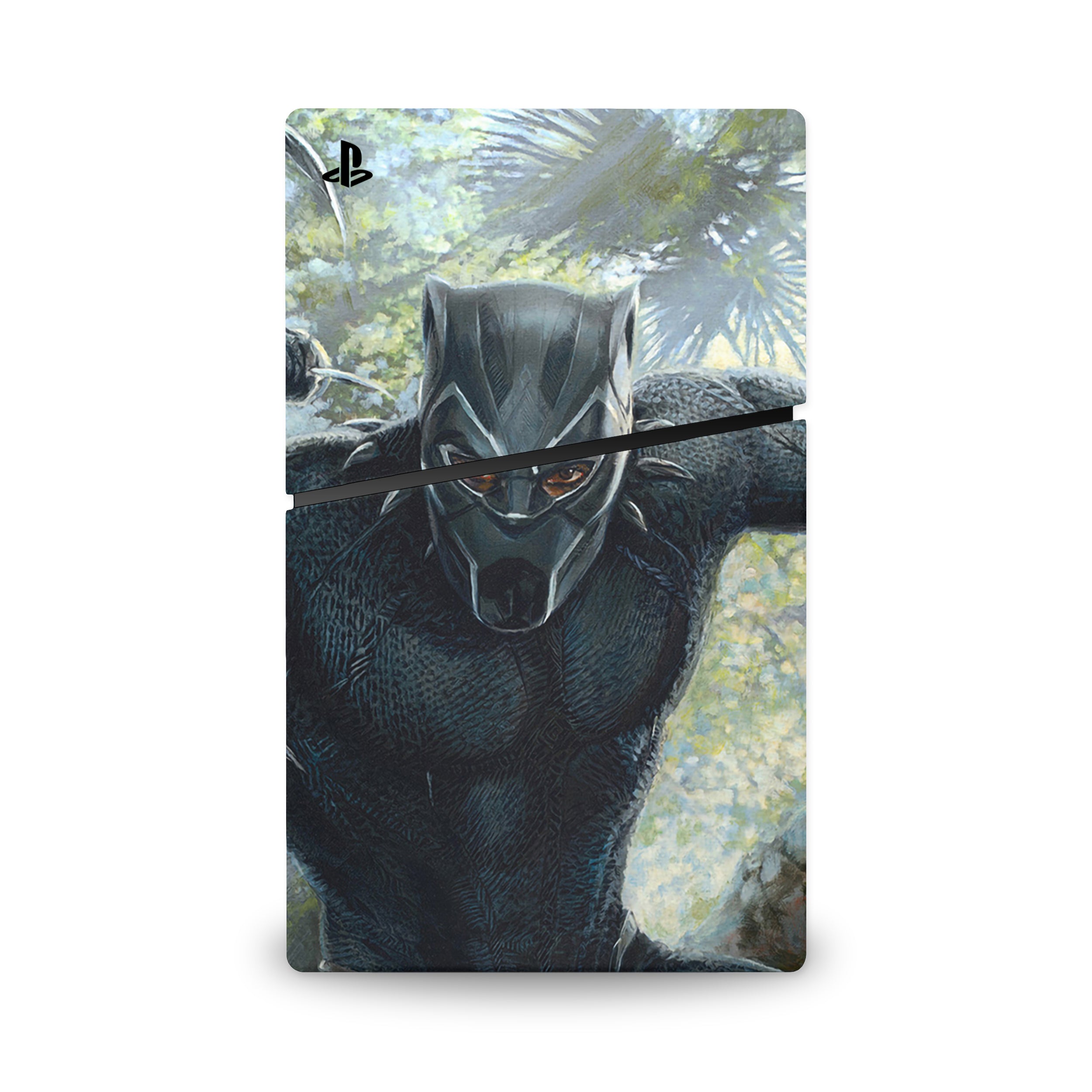 Panther Warrior PS5 Slim Digital Skin