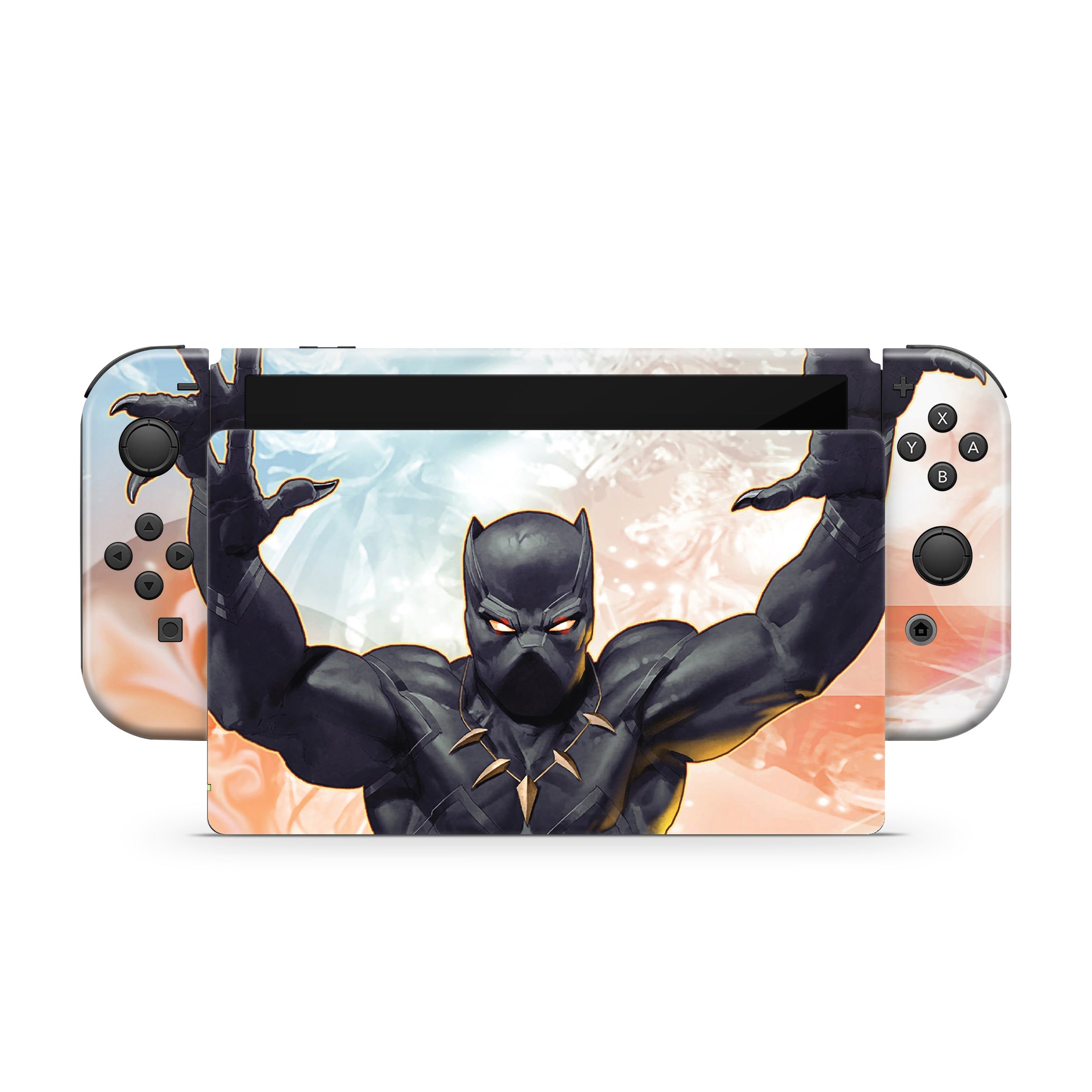 Panther Warrior Nintendo Switch OLED Skin