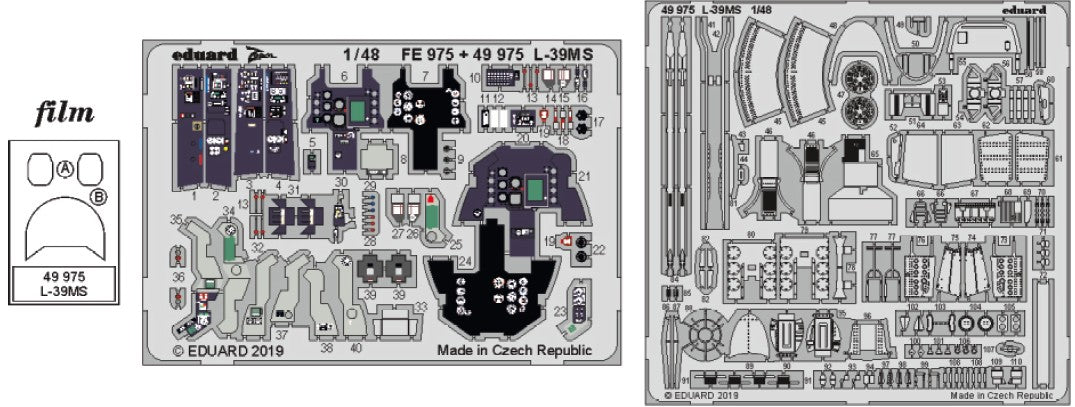 Eduard 49975 1/48 Aircraft- L39MS for TSM (Painted)