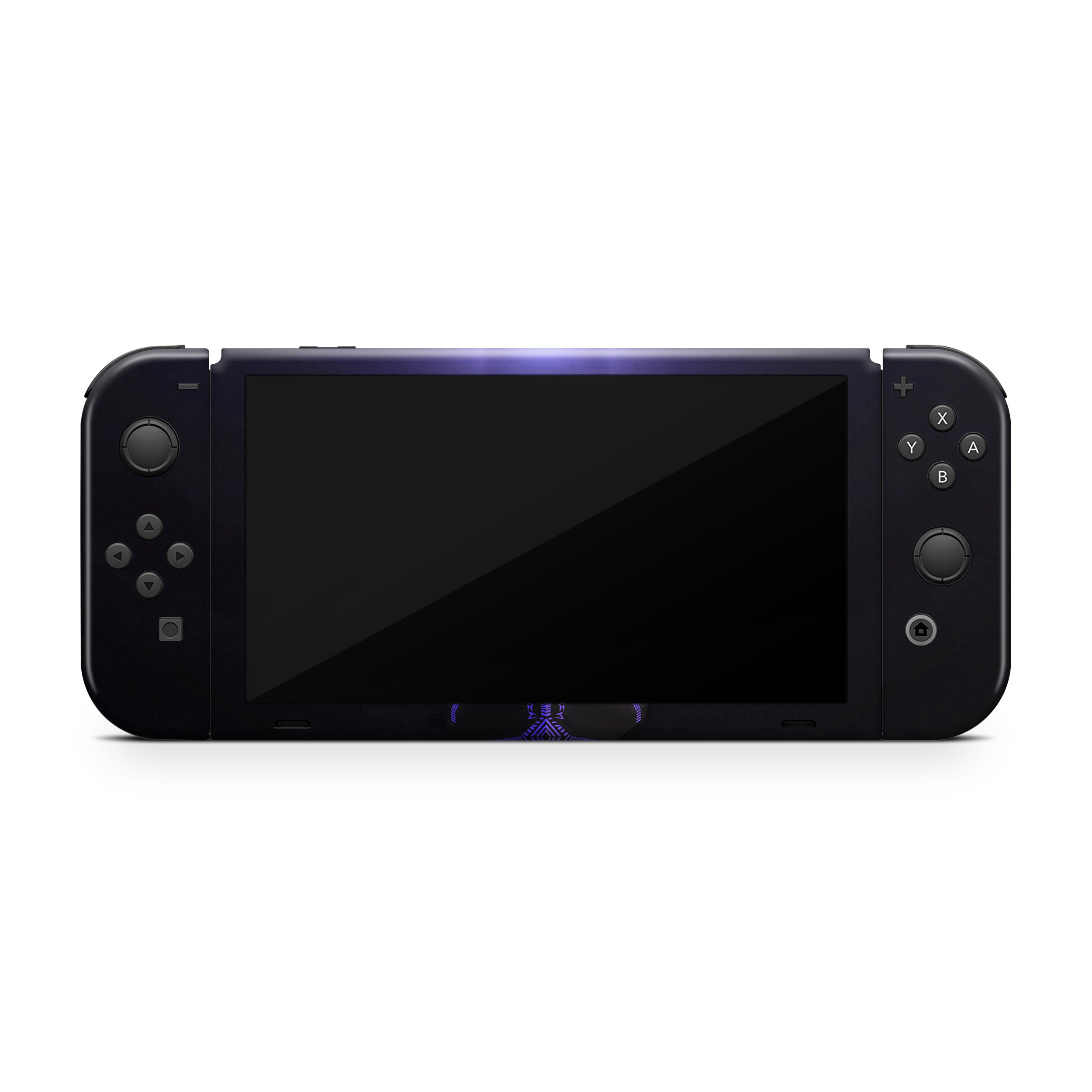 Panther Warrior Nintendo Switch OLED Skin