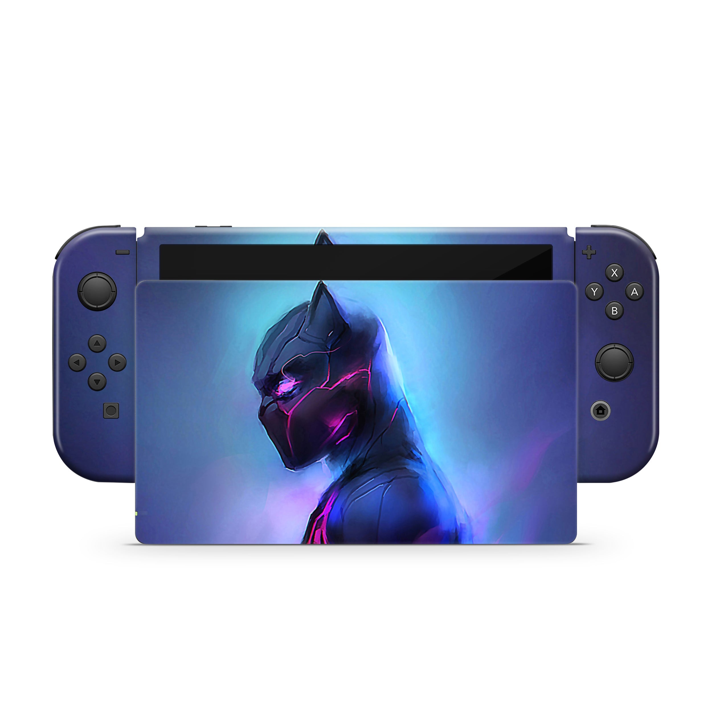 Panther Warrior Nintendo Switch OLED Skin