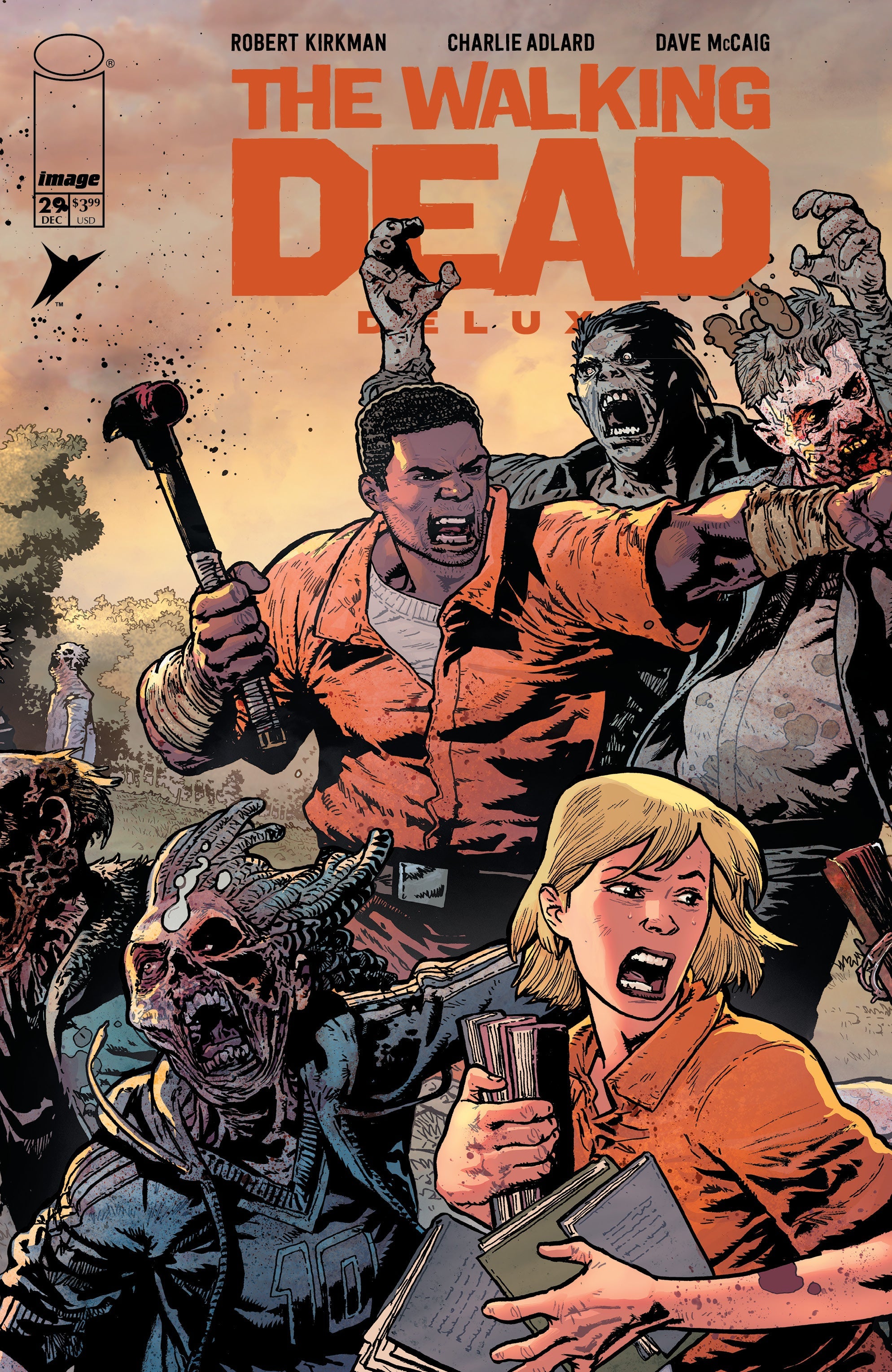 Walking Dead Dlx #29 C Andrei Bressan Variant (Mr) (12/15/2021) Image