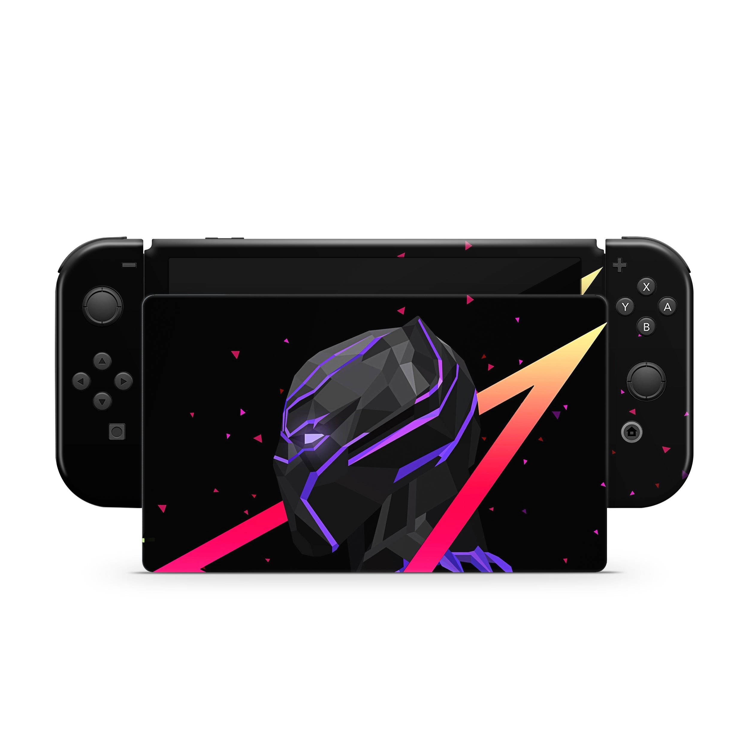 Panther Warrior Nintendo Switch OLED Skin