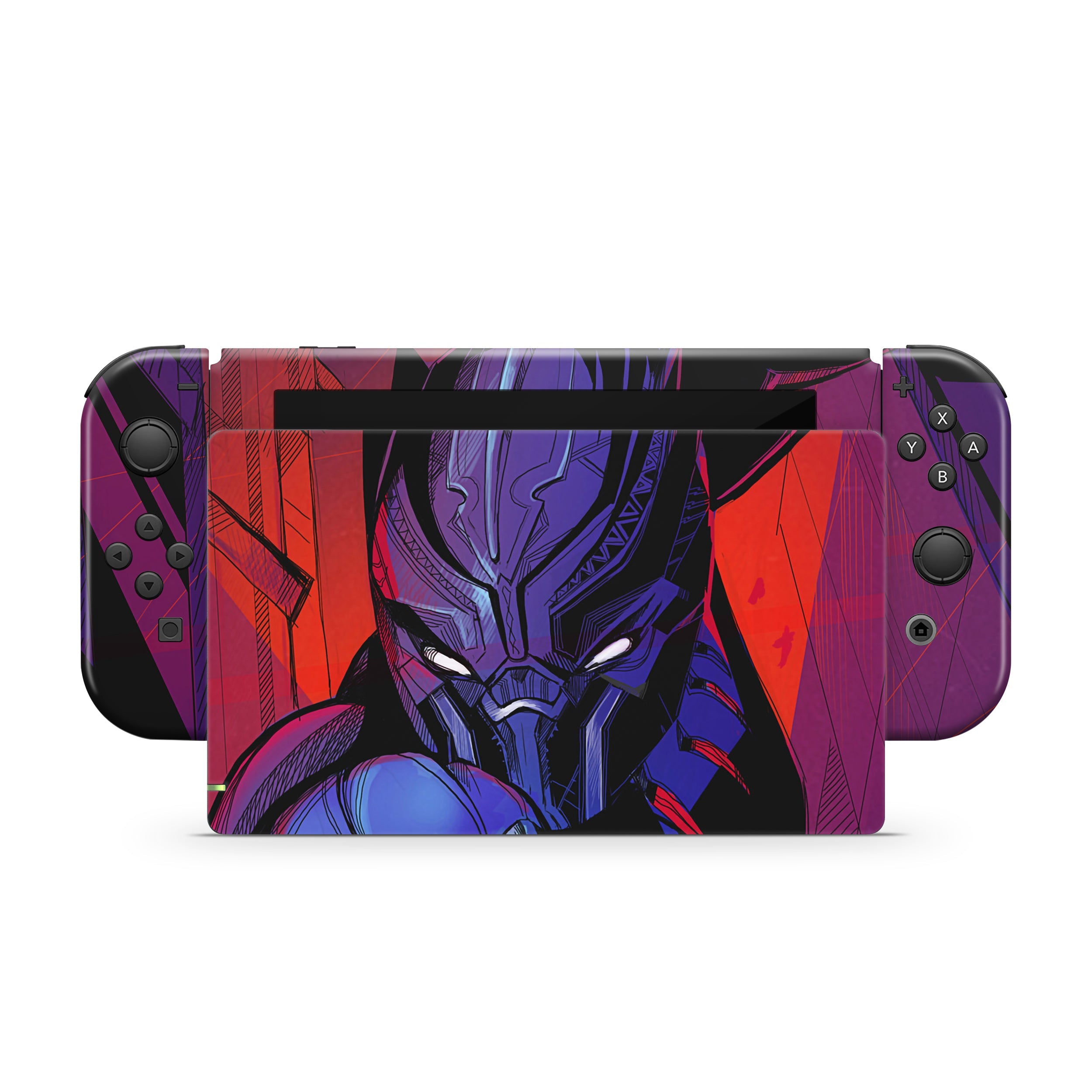 Panther Warrior Nintendo Switch Skin