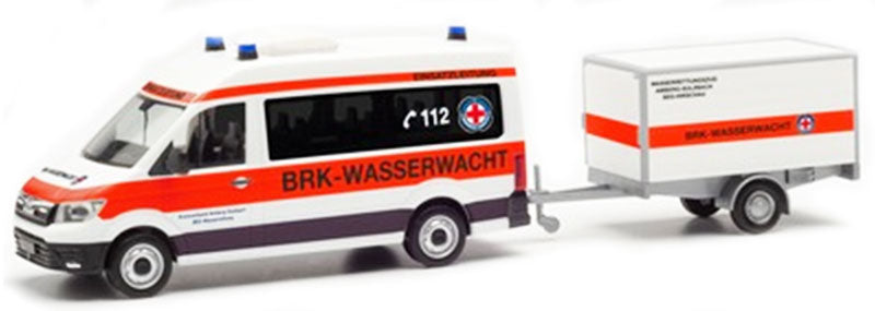 Herpa 96096 1/87 Scale Rescue Service - Man Tge Bus