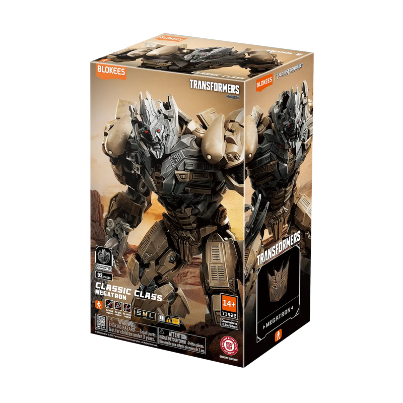 Blokees MEGATRON Transformers Dark of The Moon Classic Class 22