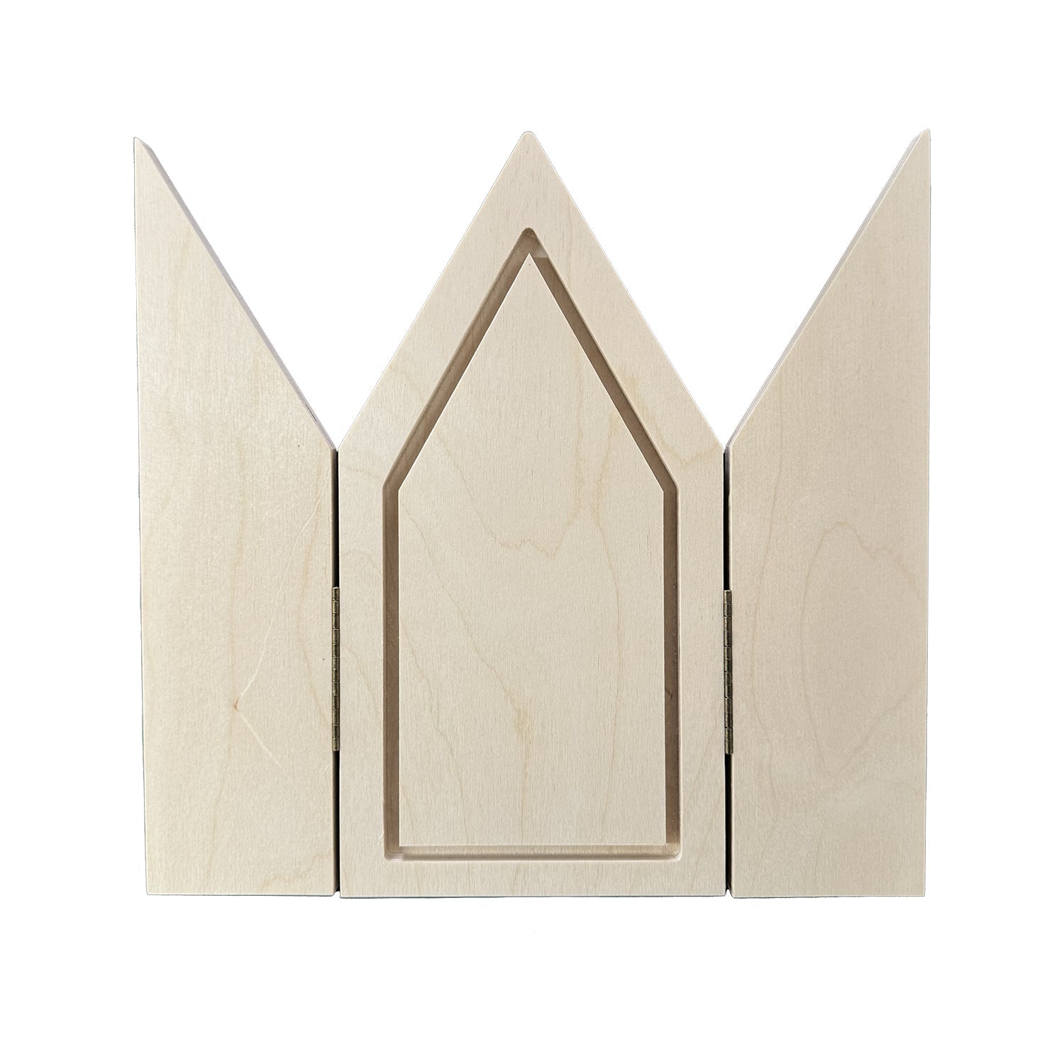 Trekell Gothic Spire Altar Floater Panel - Wooden Painting Canvas