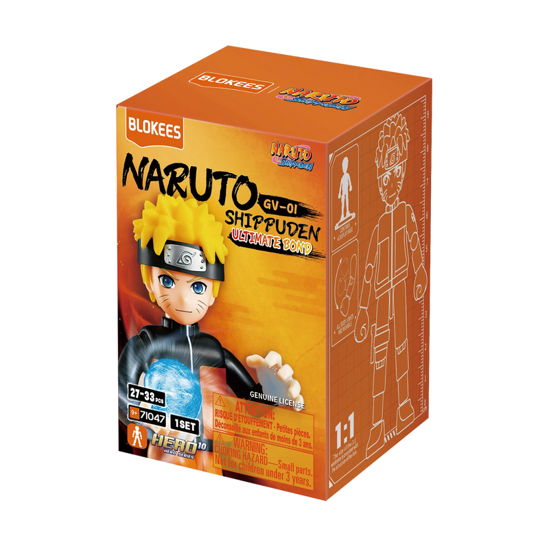 NARUTO SHIPPUDEN GV01 Ultimate Bond | Blokees [Single Blind Box]