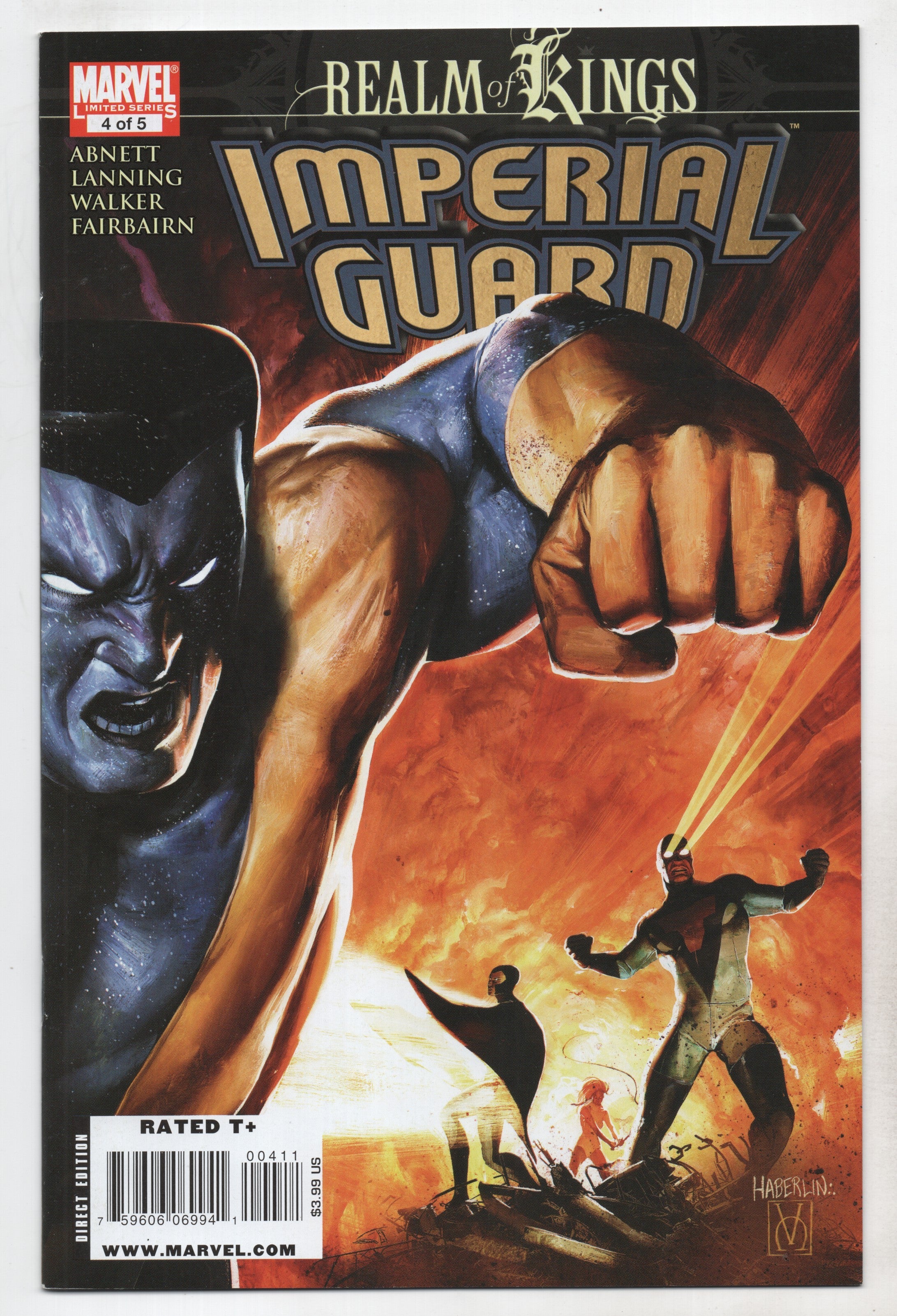 Realm Of Kings Imperial Guard #4 (Of 5) Marvel 2010  Dan Abnett Brian Haberlain