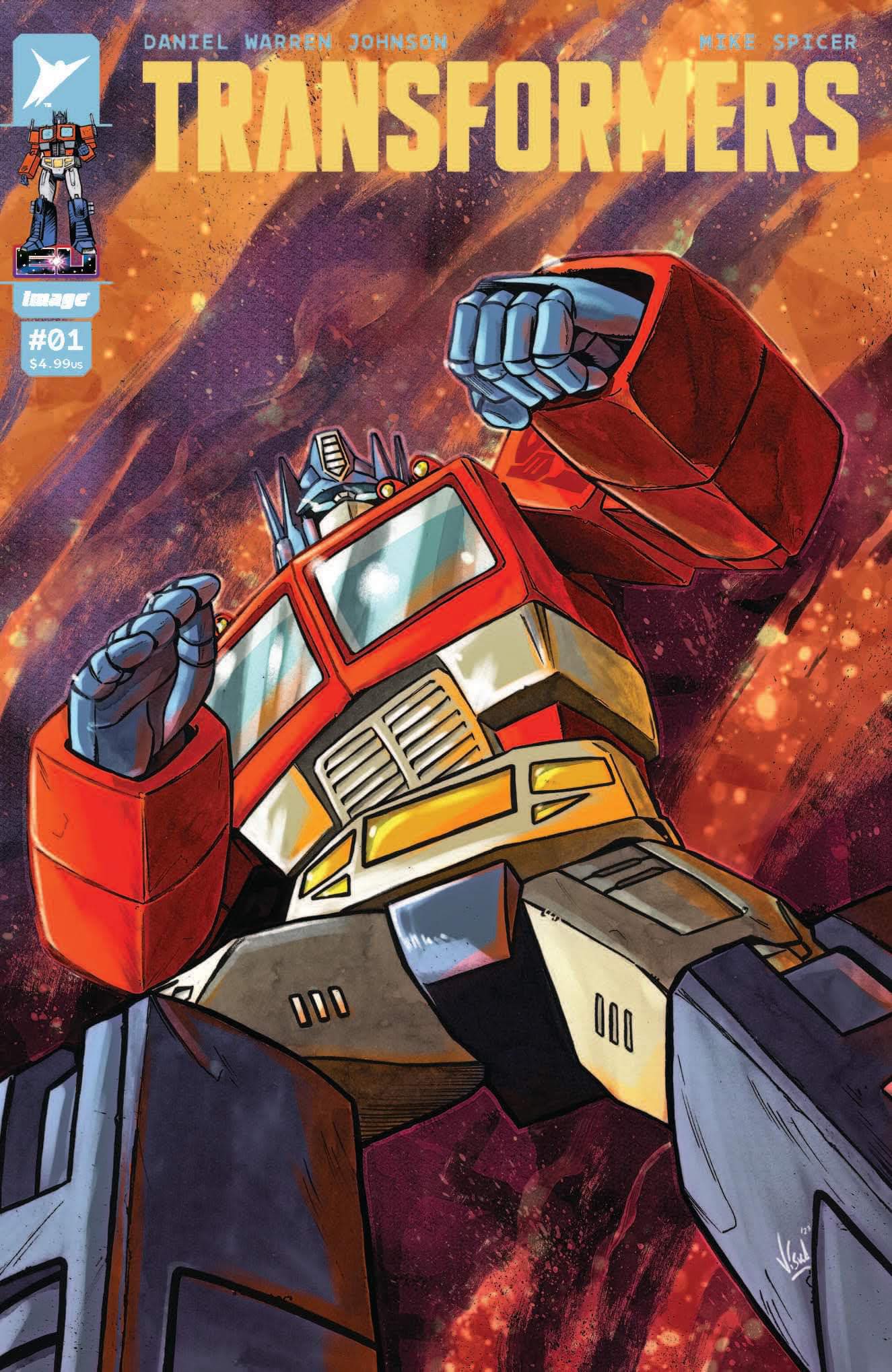 Transformers #1 Vincenzo Federici (616) Exclusive Var (10/18/2023)