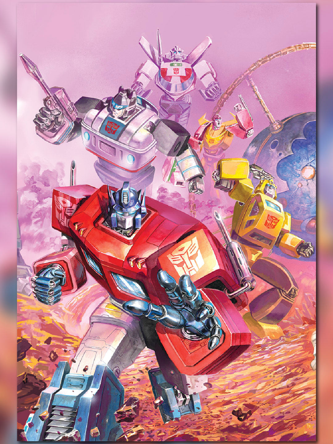 [Signed by Pasquale Ferrara] TRANSFORMERS THE MOVE 40TH ANNIVERSARY EDITION #1, #2 & #3 PASQUALE FERRARA CONVENTION EXCLUSIVE VIRGIN VAR (01/27/2027)