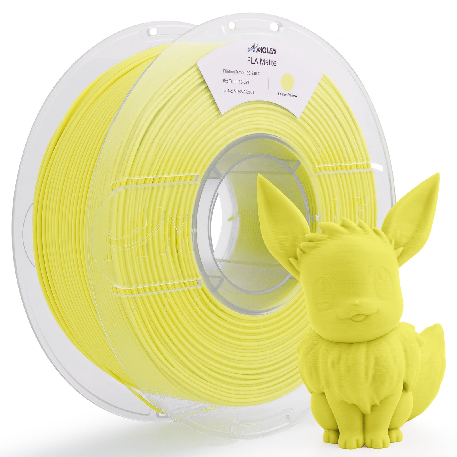PLA Matte Basic 1.75mm Bundle, 4KG