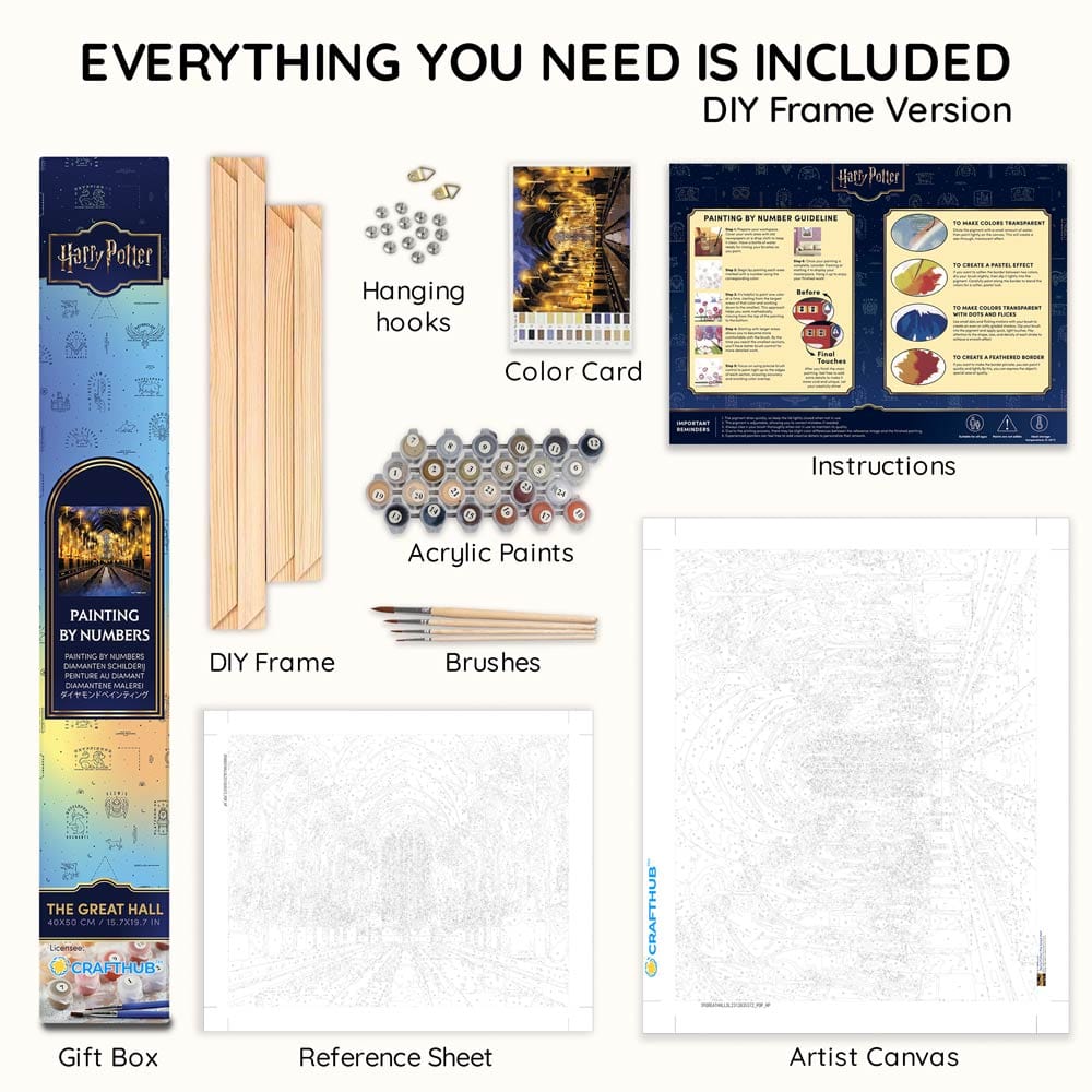 The Great Hall - Paint By Numbers Kit